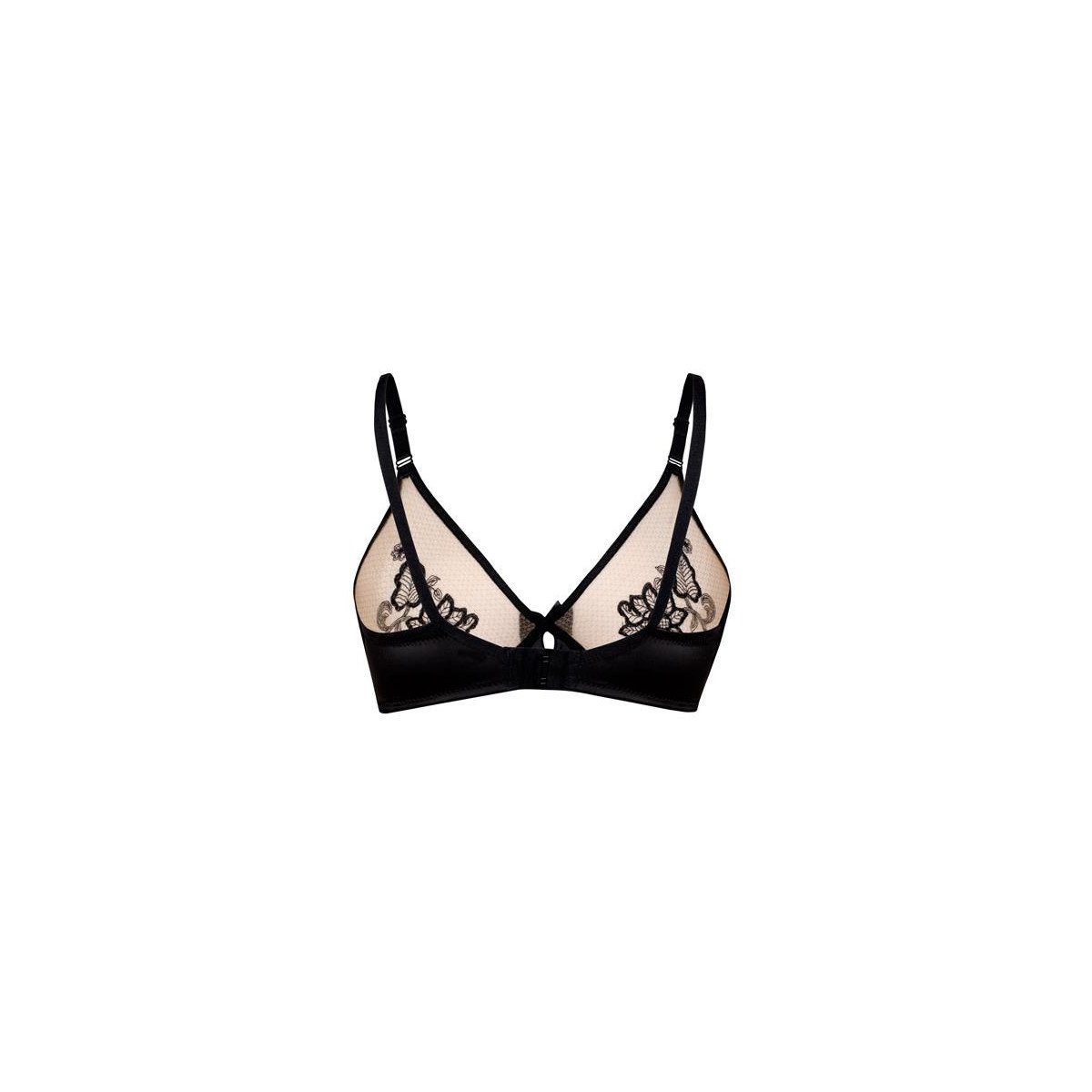 Róza Fullcup-BH Róza - RZ Mehendi soft - bra schwarz - (70C,70D,75B,75C,75D