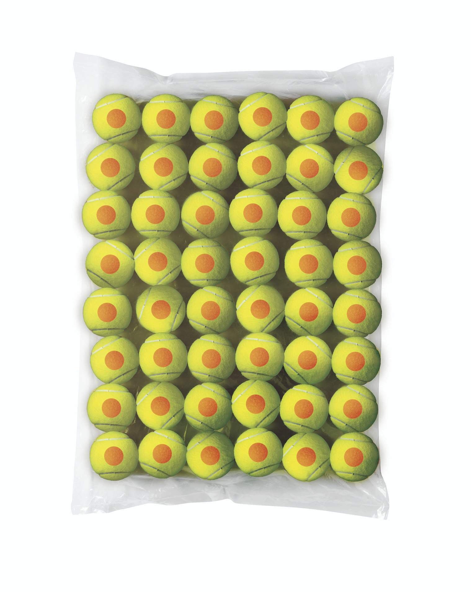 Wilson Tennisball Methodikbälle Stage 2 Starter gelb/orage 48er Beutel