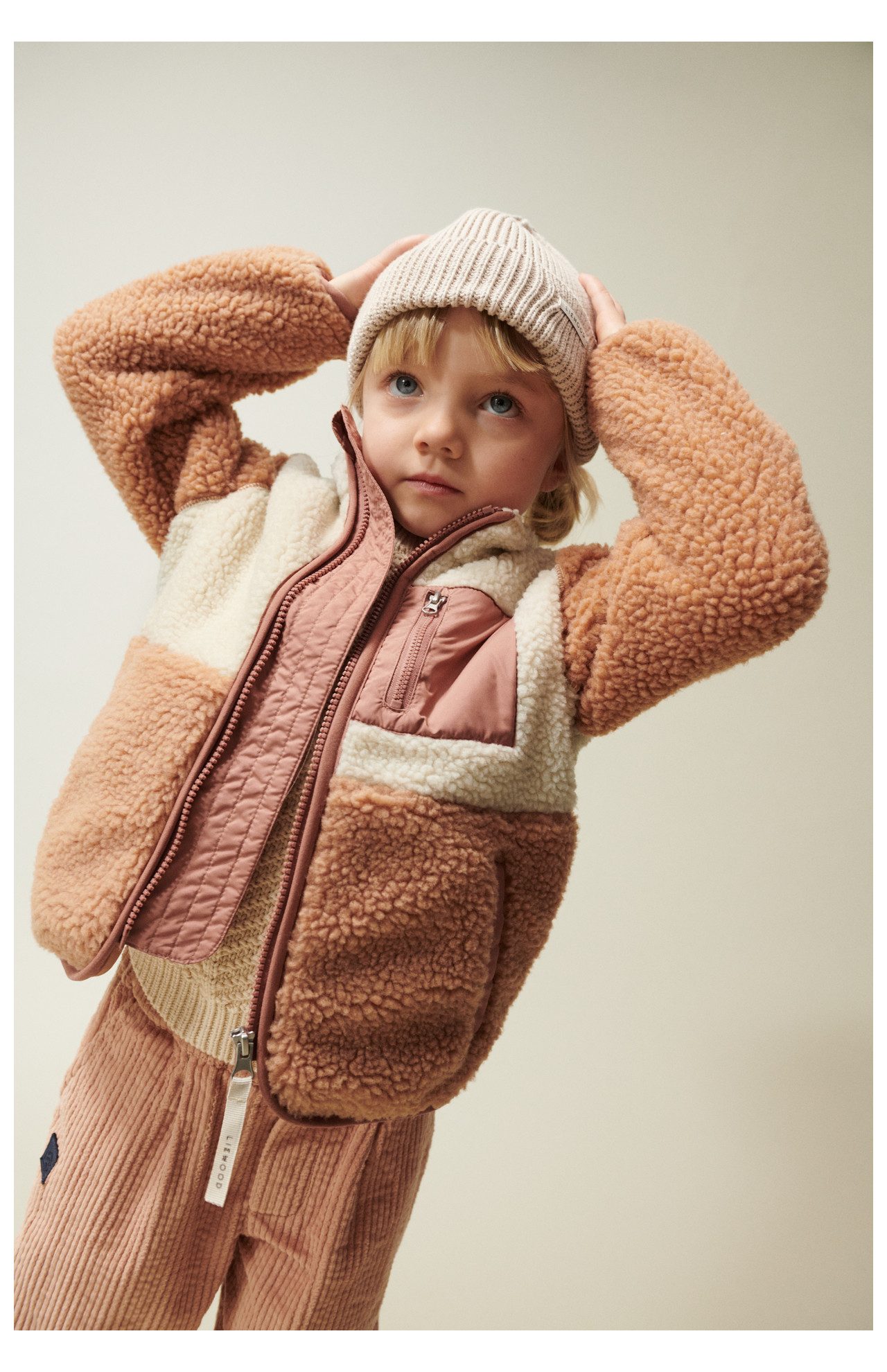 Liewood Allwetterjacke Kinderjacke, Fleecejacke kuschelig