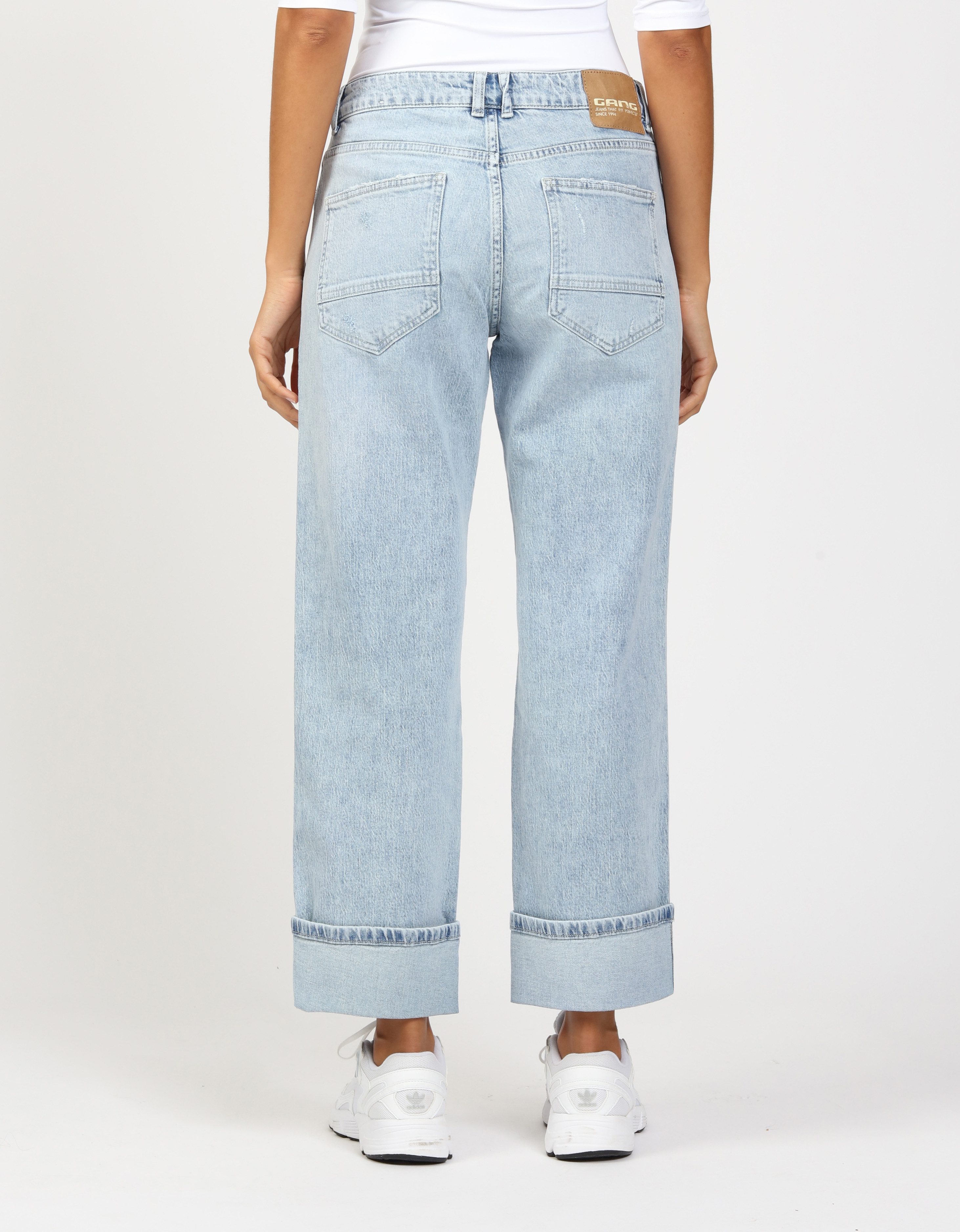 GANG Loose-fit-Jeans 94ROBERTA mit übergroßen aufgesetzten günstig online kaufen