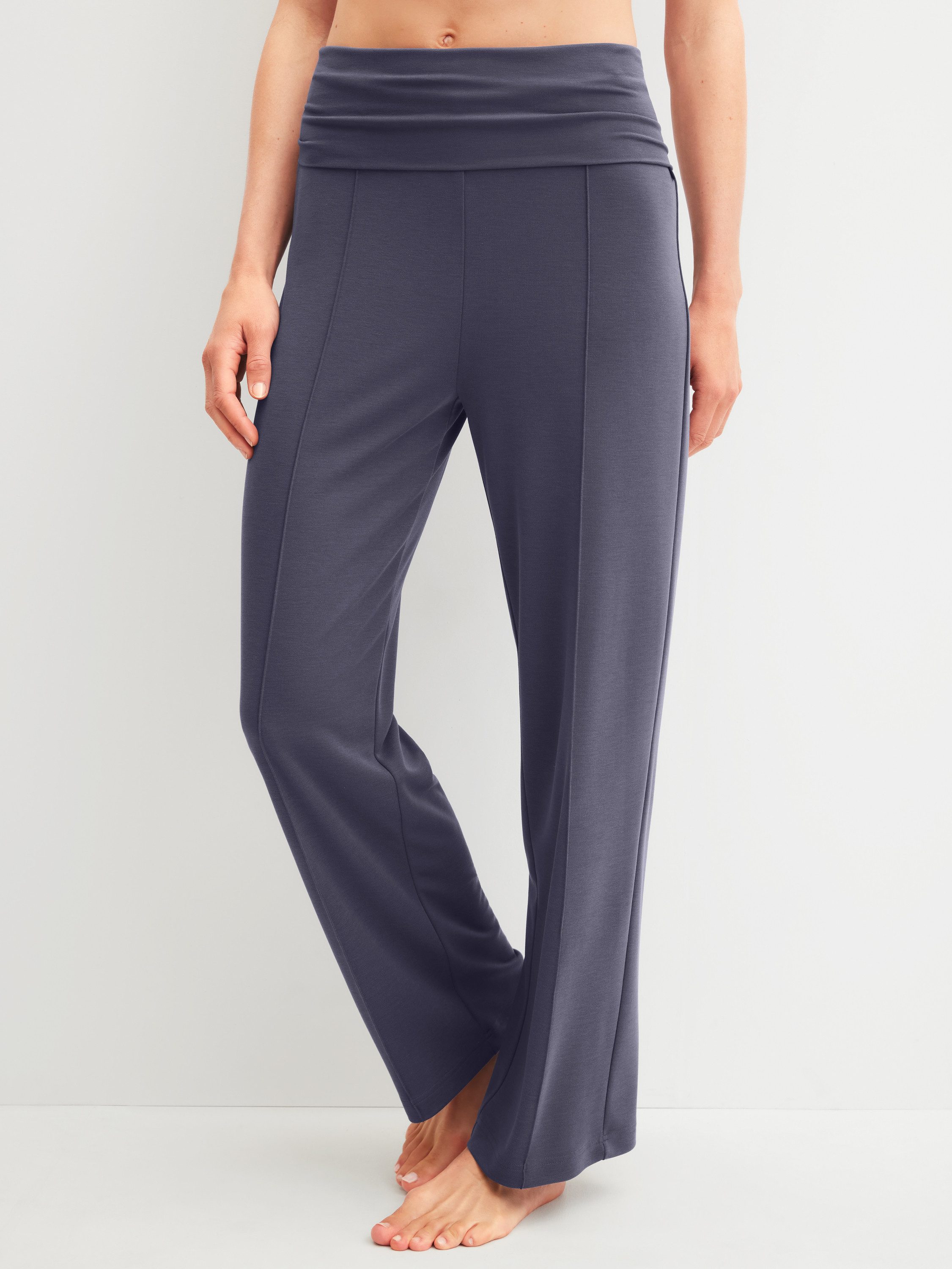 CALIDA Pyjamahose Natural Loungewear Damen (1-tlg) elastischer Bund, atmungsaktive Qualität, pflegeleicht