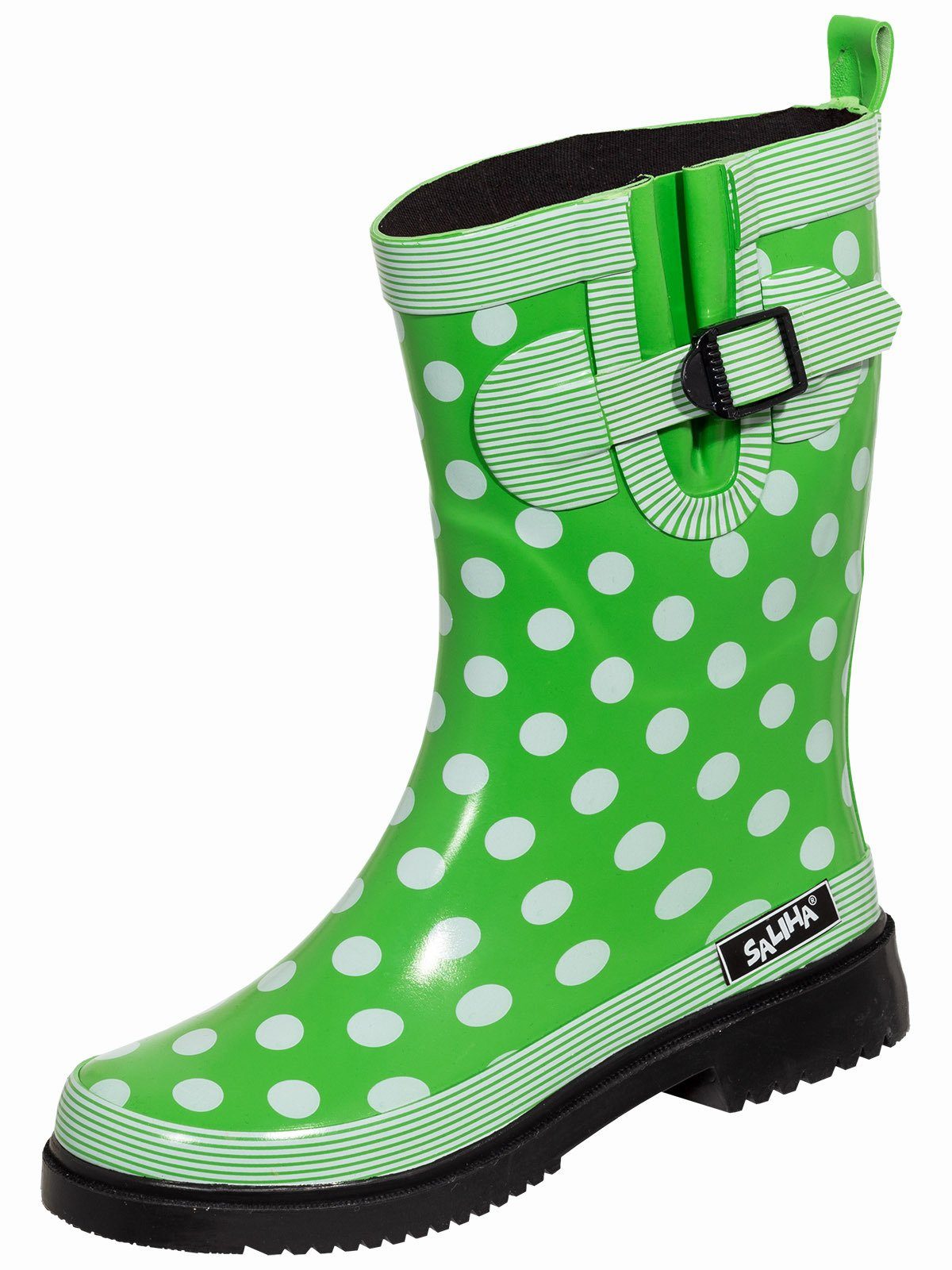 Bockstiegel Regenstiefel Dorin-K hellgrün/mul. Gummistiefel günstig online kaufen