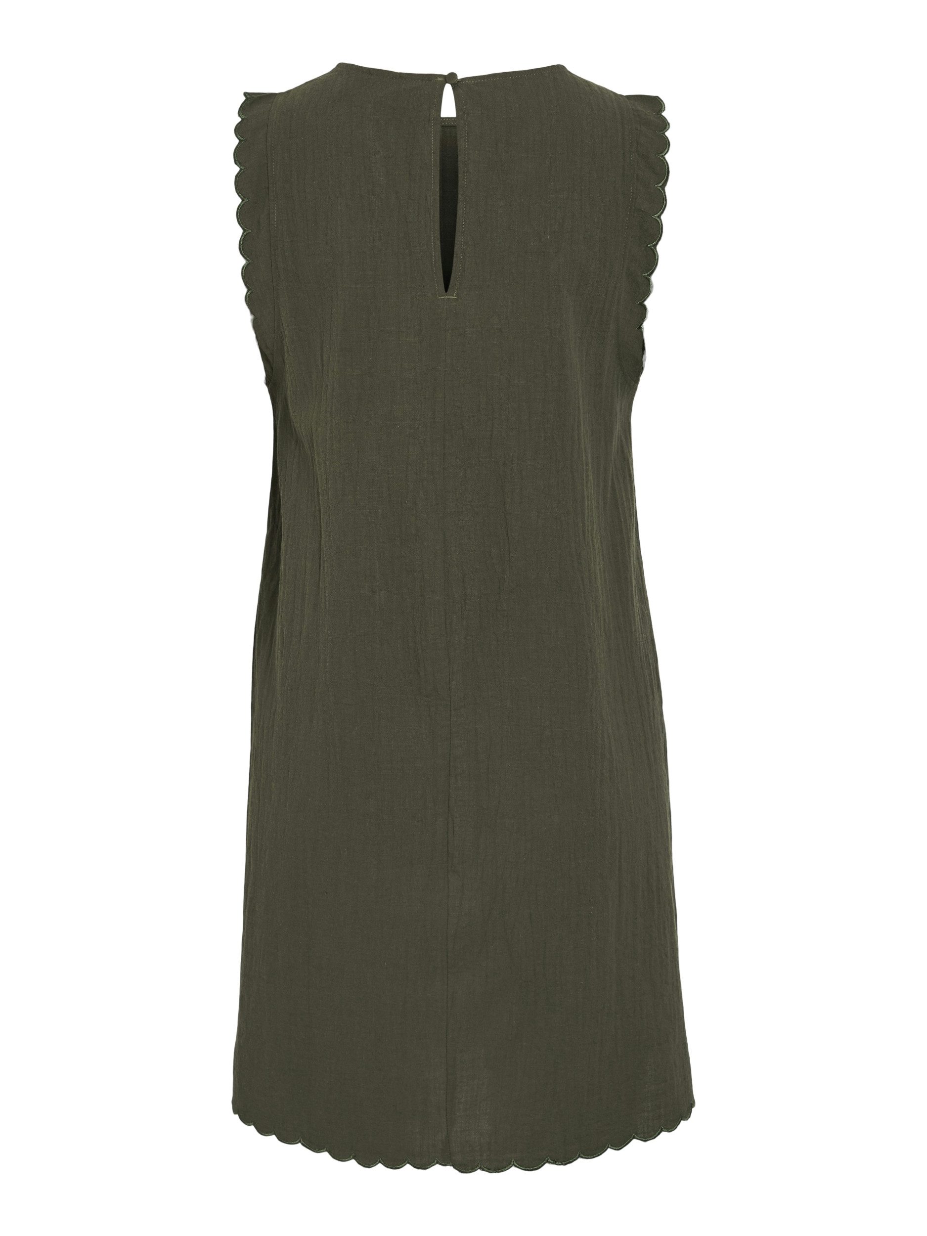 Vila Cocktailkleid VIFERNANDA O-NECK SHORT DRESS Deep Depths günstig online kaufen