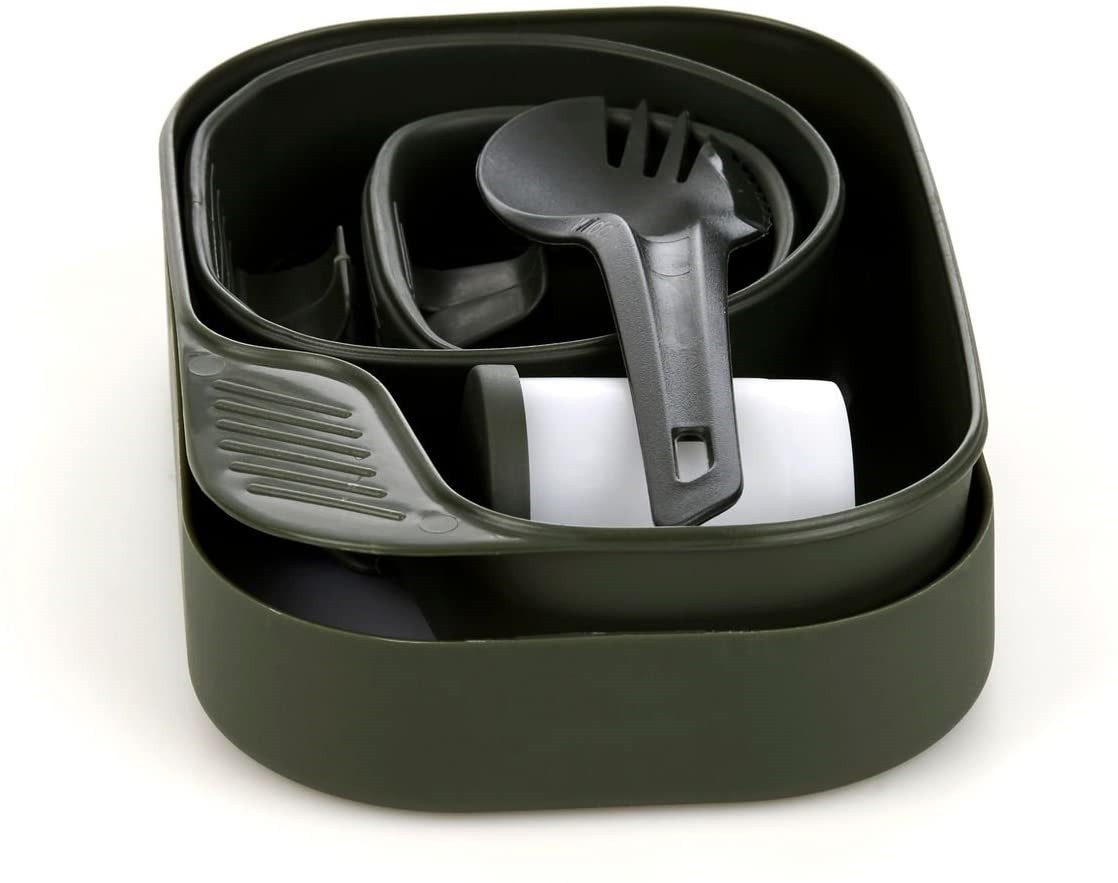 Sturm Handels GmbH Outdoor-Küche Wildo Camp-A-Box 7-tlg. Kunststoff oliv