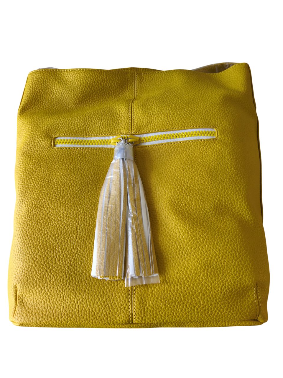 Liu Jo Handtasche Damen Hobo Schultertache Kunstleder Stoff Gelb N16069E0086-40756