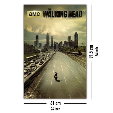 The Walking Dead Poster The Walking Dead Poster Dead City - Season 1 61 x 91,5 cm