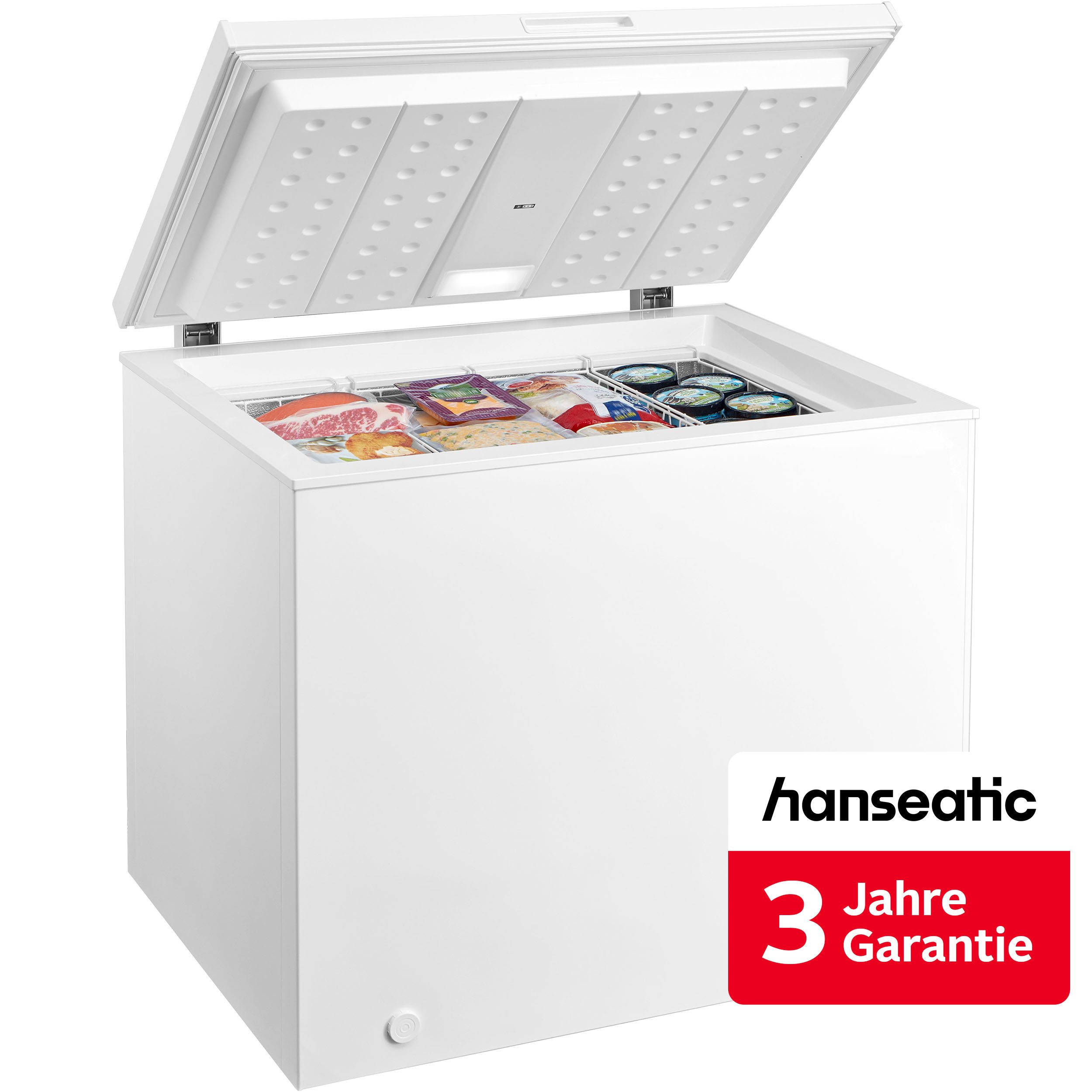Hanseatic Gefriertruhe HGT95A, 94,5 cm breit, 200 l, inkl. 3 Jahre Herstellergarantie