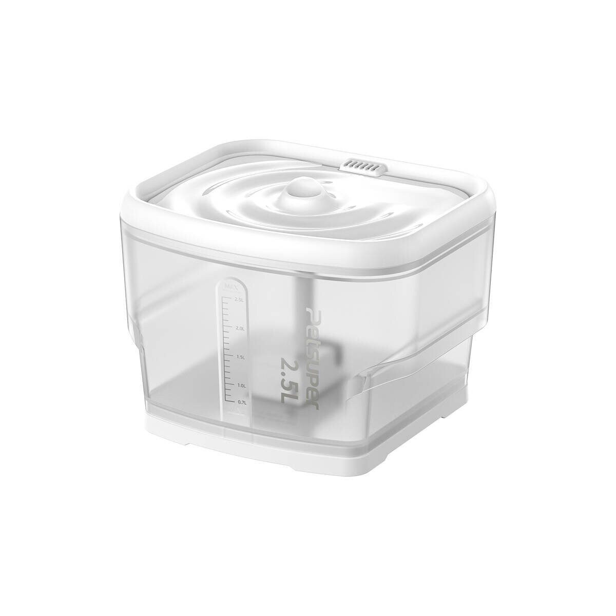 Petsuper Wasserspender Petsuper PW03 Smart Trinkbrunnen 2,5L für Hunde & Katzen