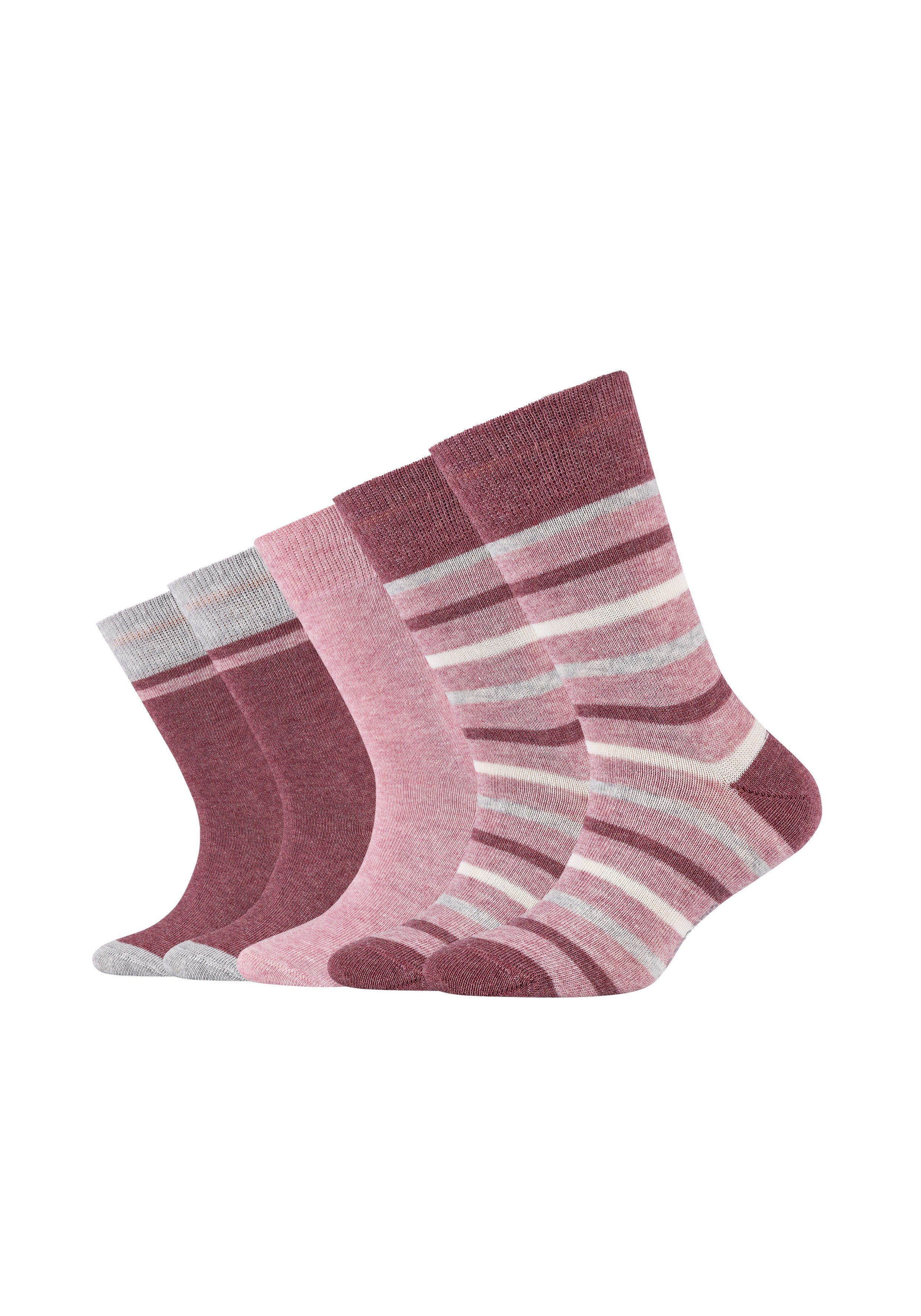 Camano Socken »casoft organic stripes« (5Paar) Aus Bio Baumwolle