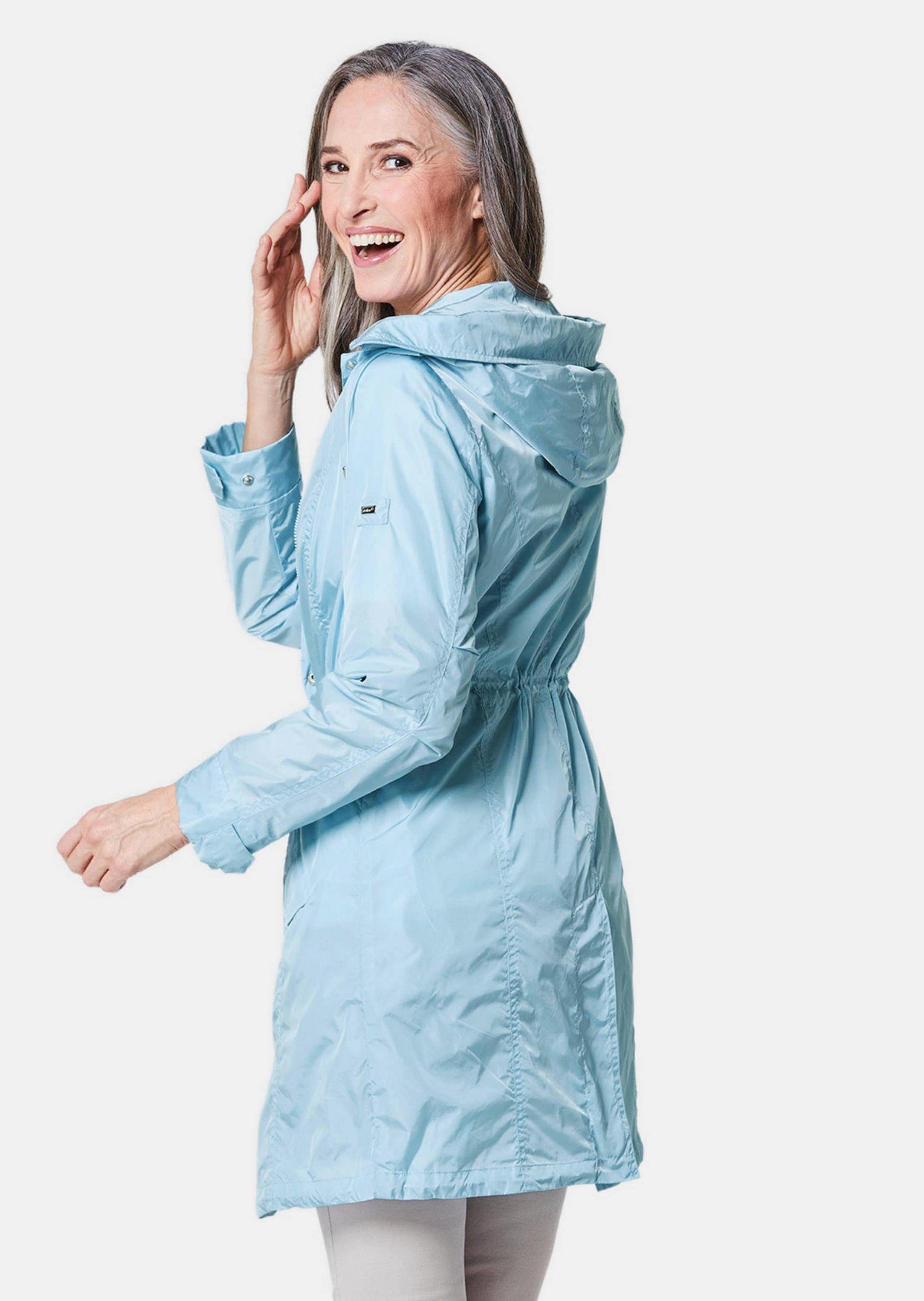 GOLDNER Outdoorjacke Trendiger leichter Regen Parka aus funktionalem Materi günstig online kaufen