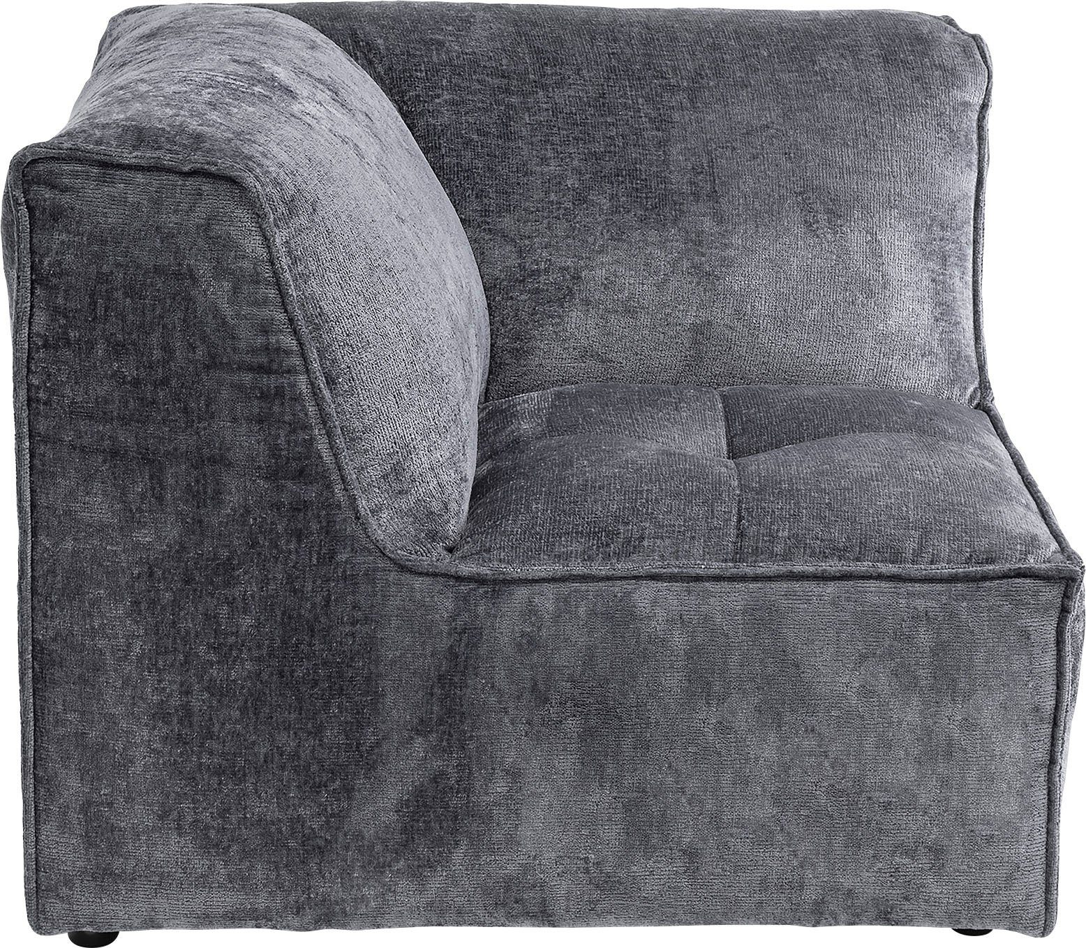 (1 als separat Monolid RAUM.ID verwendbar, für dunkelgrau St), Zusammenstellung individuelle Sofa-Eckelement Modul oder