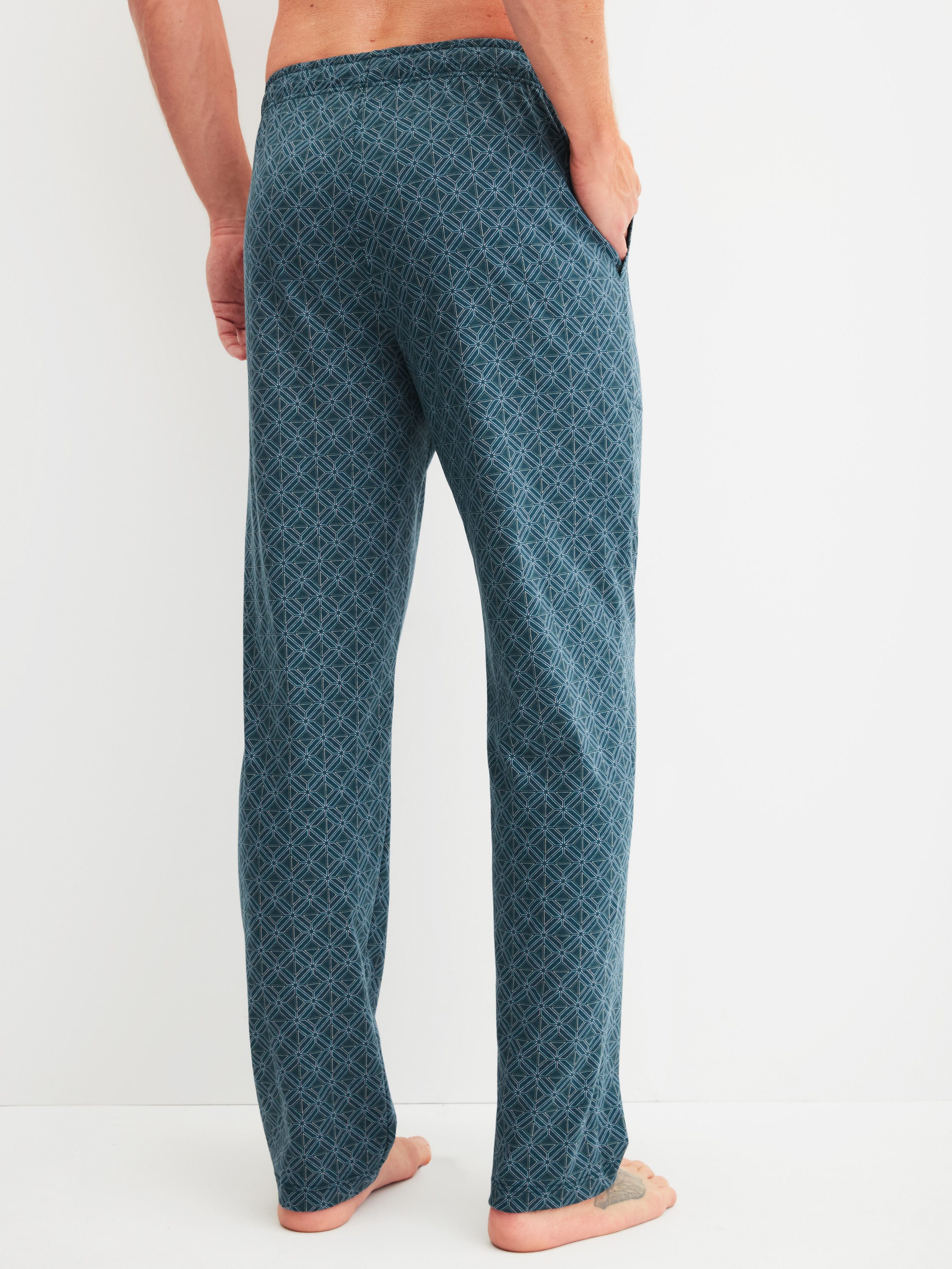 CALIDA Pyjamahose Family & Friends Herren (1-tlg) aus 100% Baumwolle, mit Seitentaschen