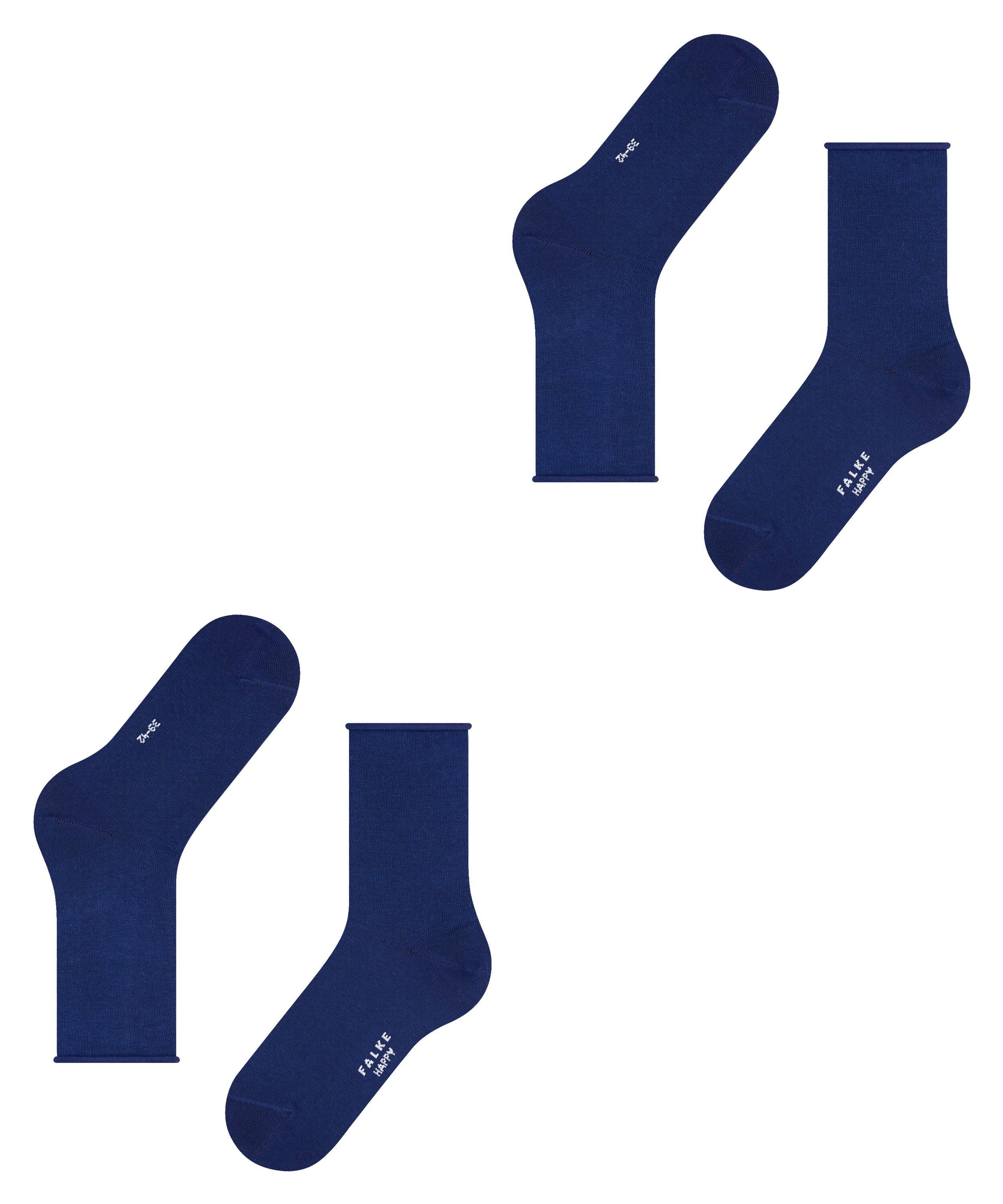 FALKE Socken FALKE Happy 2-Pack Damen (2-Paar) Set aus 2 Paar Baumwollstrümpfen – Bild 5 von 5