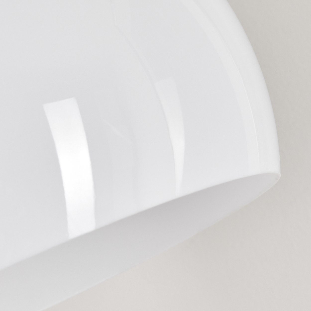 hofstein Stehlampe »Asolo« moderne Bogenleuchte Chromfarben/Weiß, Stehlampe Leuchtmittel, 1xE27 Metall/Kunststoff ohne aus Watt mit in Kabel, Fußschalter max. 70 am moderne