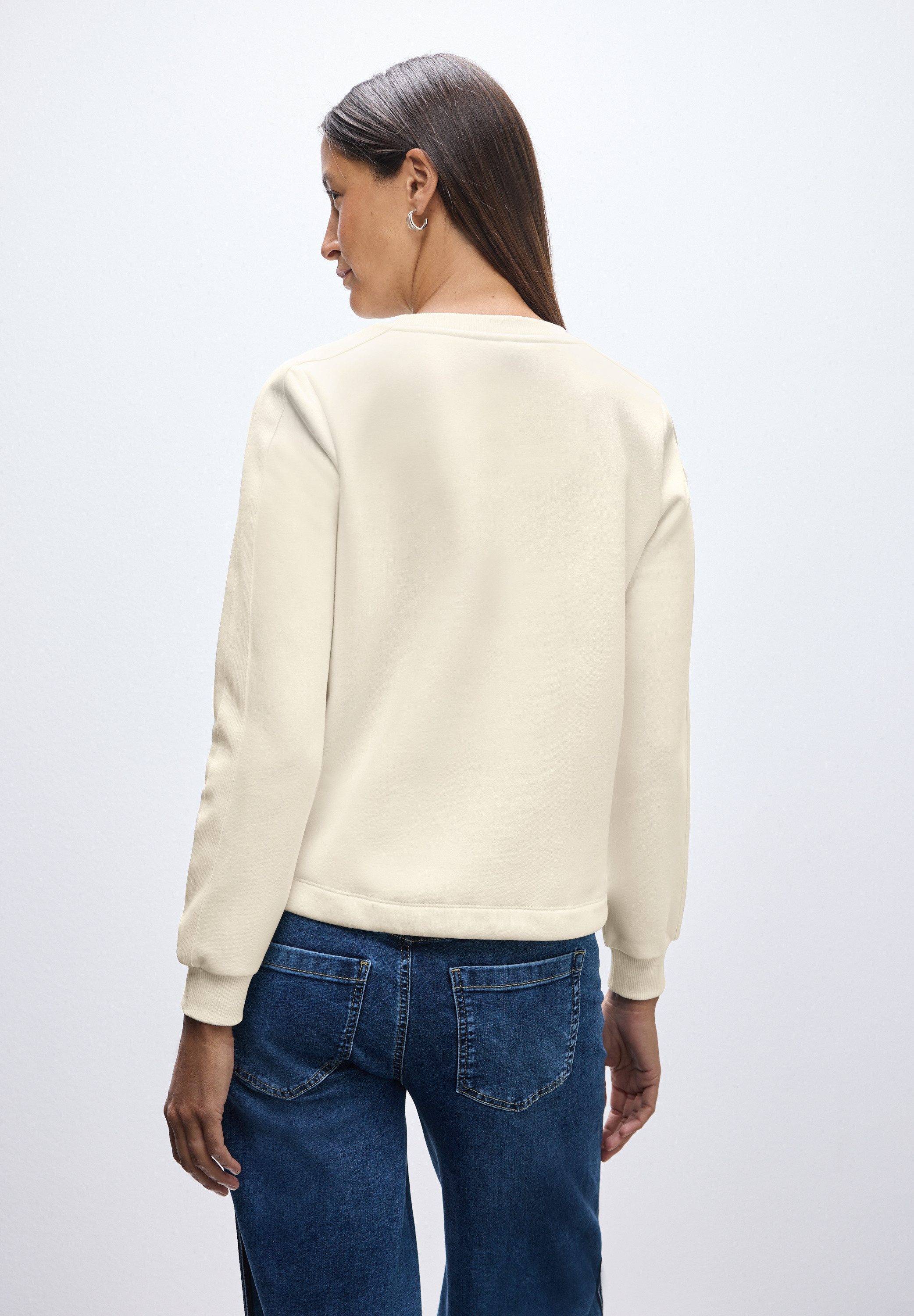 STREET ONE Sweatshirt mit Tunnelzug am günstig online kaufen