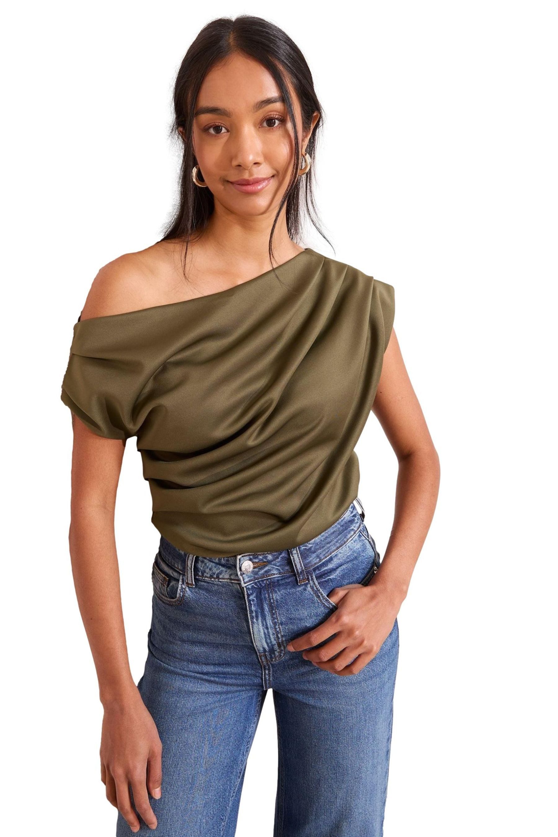 Friends Like These One-Shoulder-Top Friends Like These X Lucy Mecklenburgh Oberteil (1-tlg)