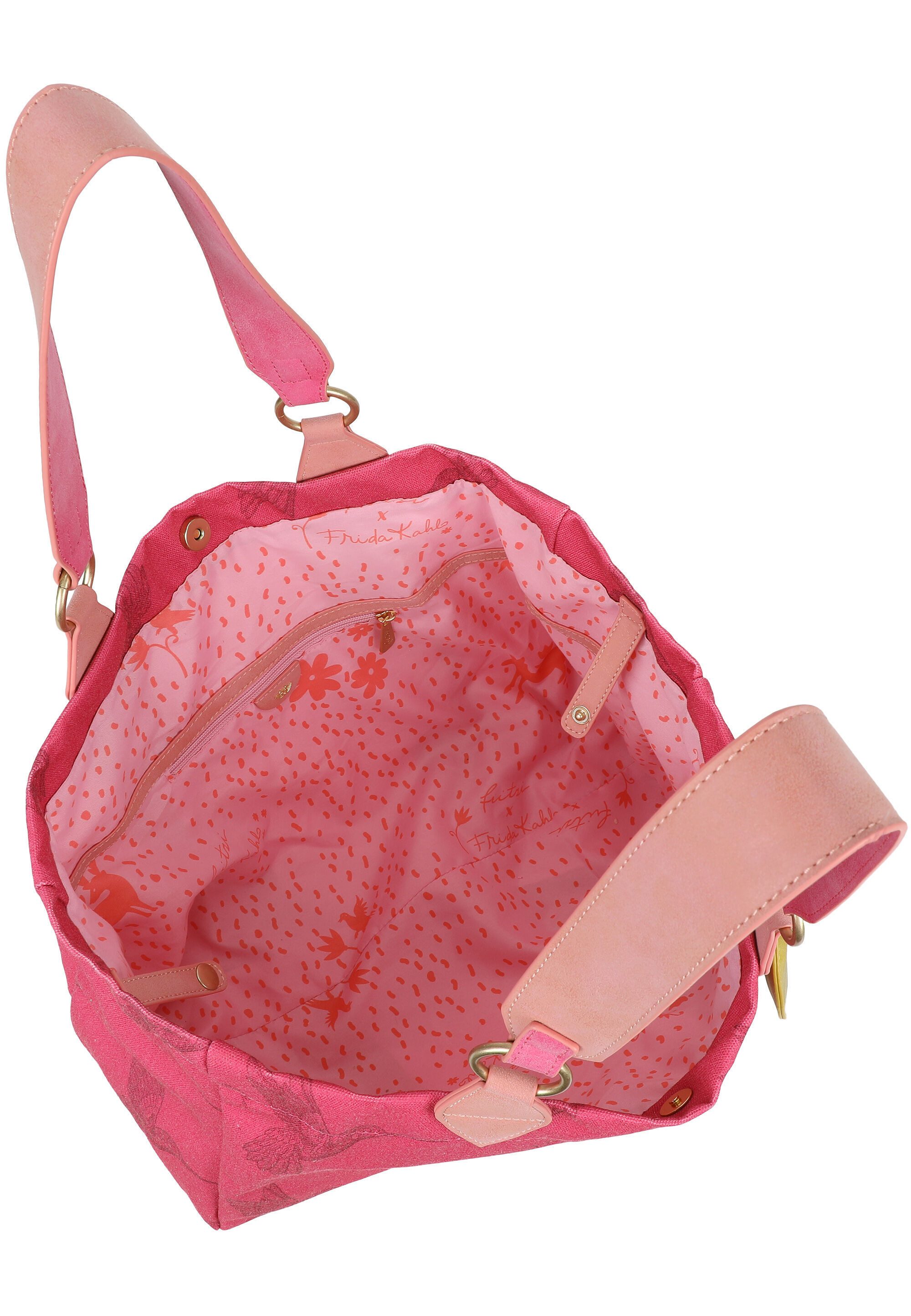 Fritzi aus Preußen Shopper Fritzi x Frida Kahlo, mit Kolibri-Print