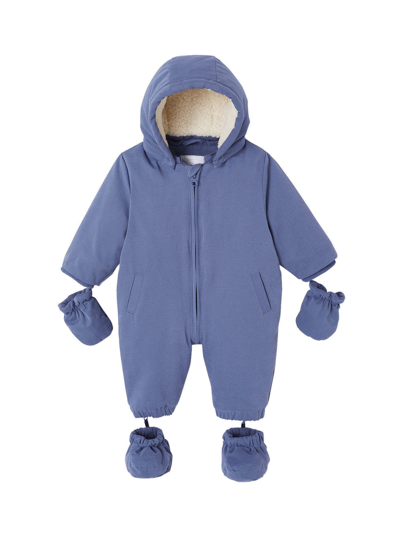 vertbaudet Overall Variabler Baby Overall für Herbst und Winter mit Recycling-Material