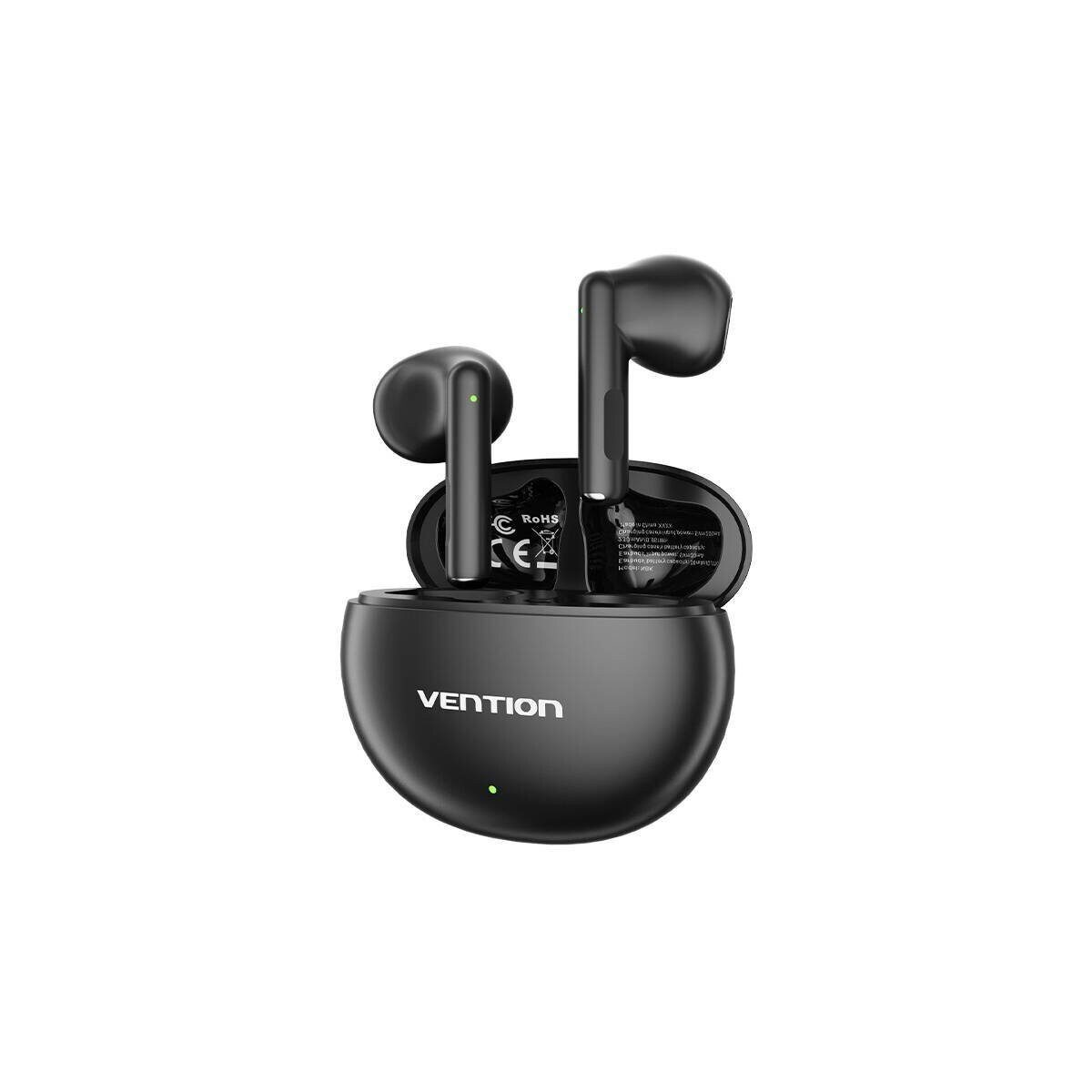 VENTION Kabellose Ohrhörer NBKB0 Wireless Kopfhörer In-Ear schwarz Bluetooth-Kopfhörer