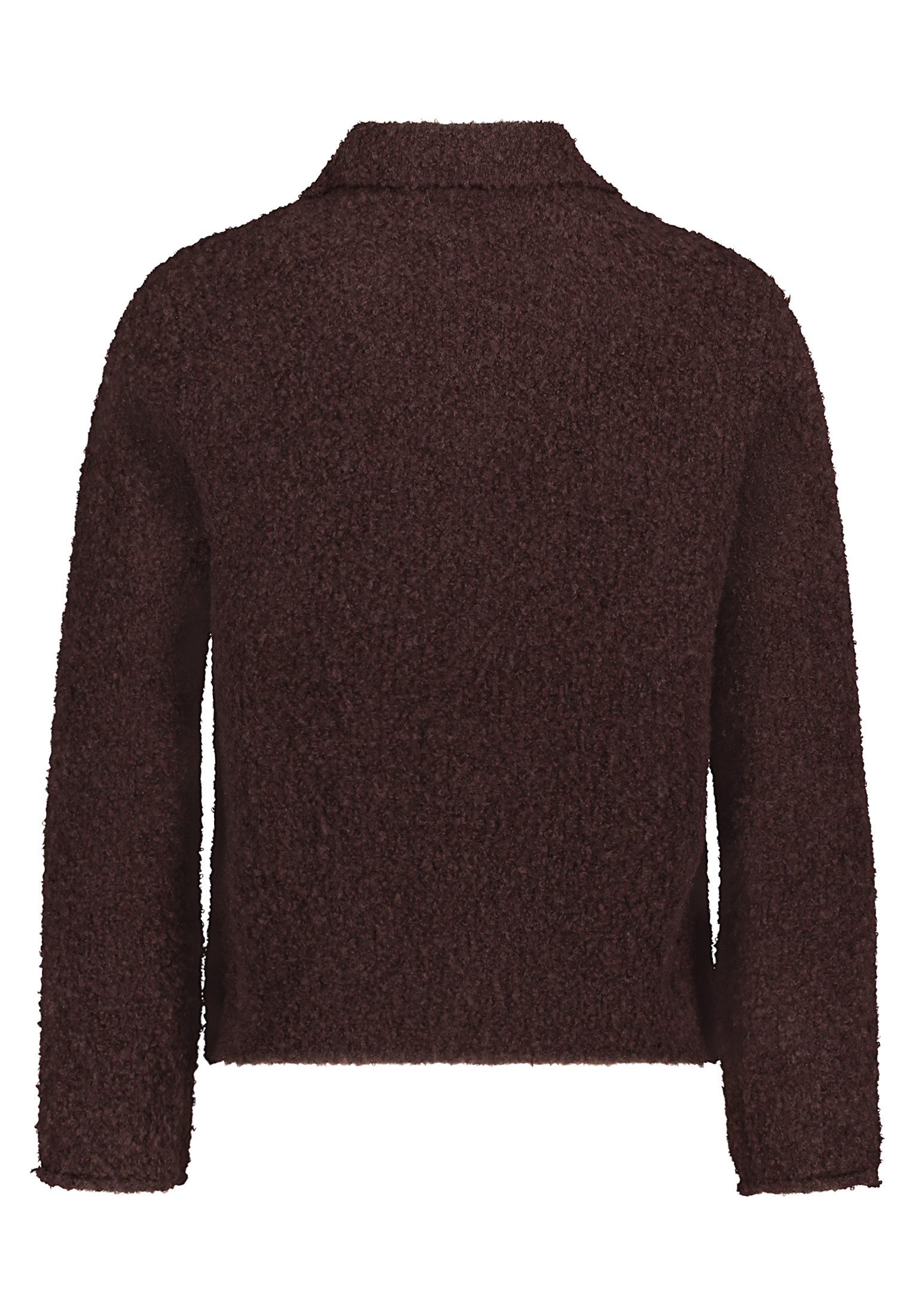 Cartoon Strickjacke Damen mit Kragen (1-tlg)