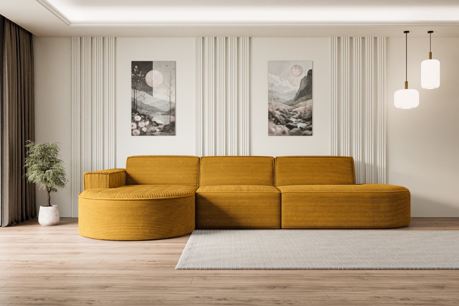 ALTDECOR Ecksofa MARI-L2, Sofa Praktische Bequeme Funktionsecke Couch L-For günstig online kaufen