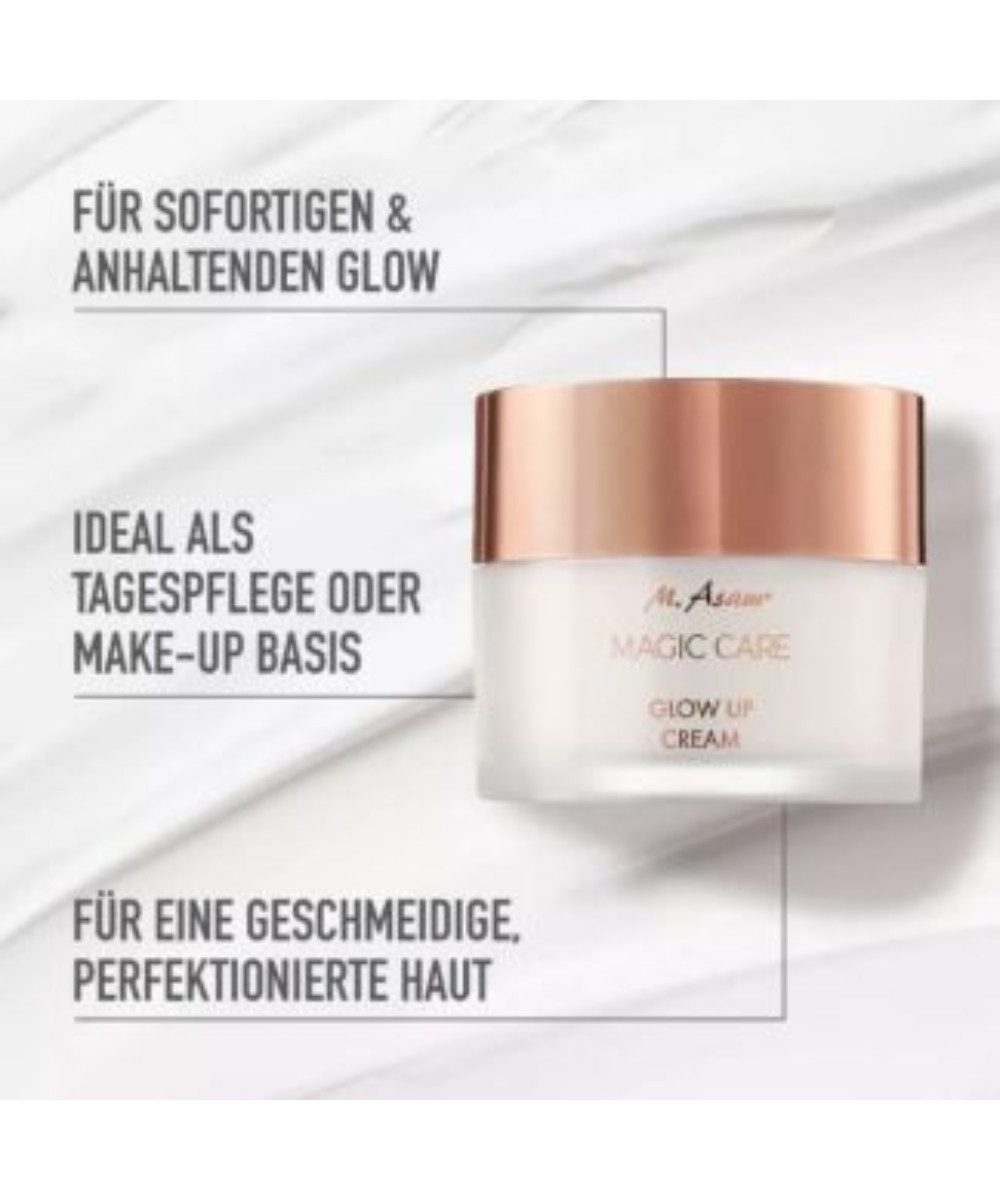 M. Asam Concealer M. Asam MAGIC CARE Glow-Up Cream, 1-tlg., Glow-Up Cream, Verleiht der Haut Geschmeidigkeit und Perfektion