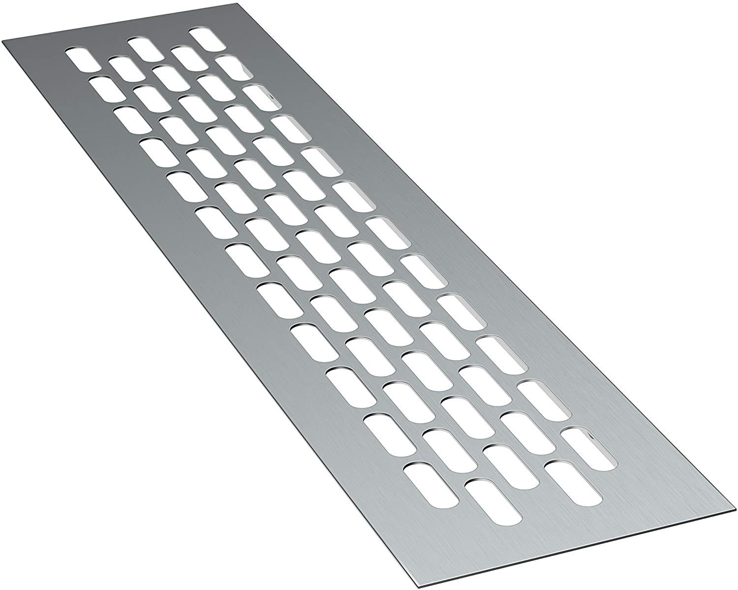 sossai® Lüftungsgitter Aluminium Belüftungsgitter Türgitter im Alu-Design (1 St)