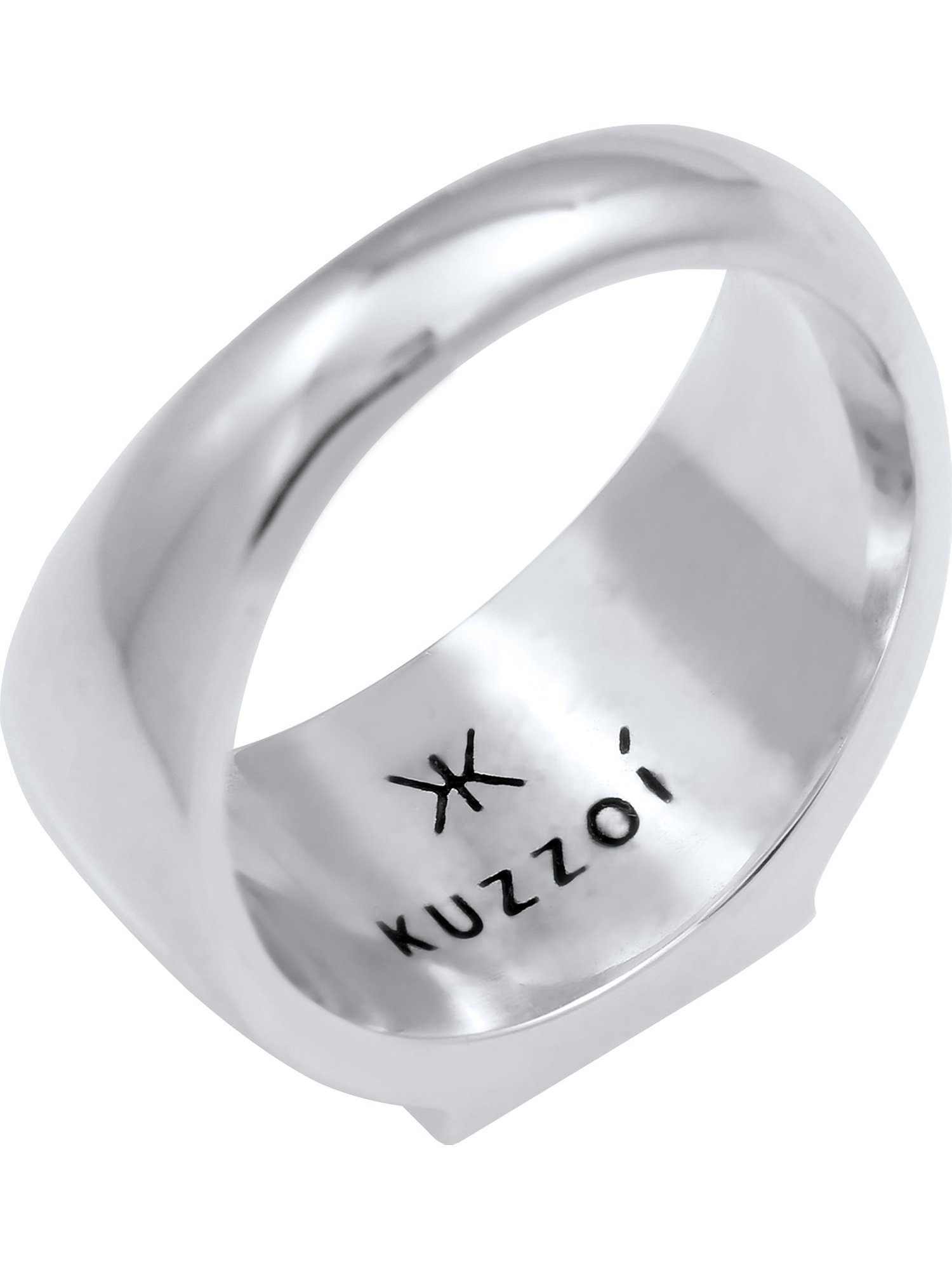 Kuzzoi Silberring Kuzzoi Herren-Herrenring 925er Silber