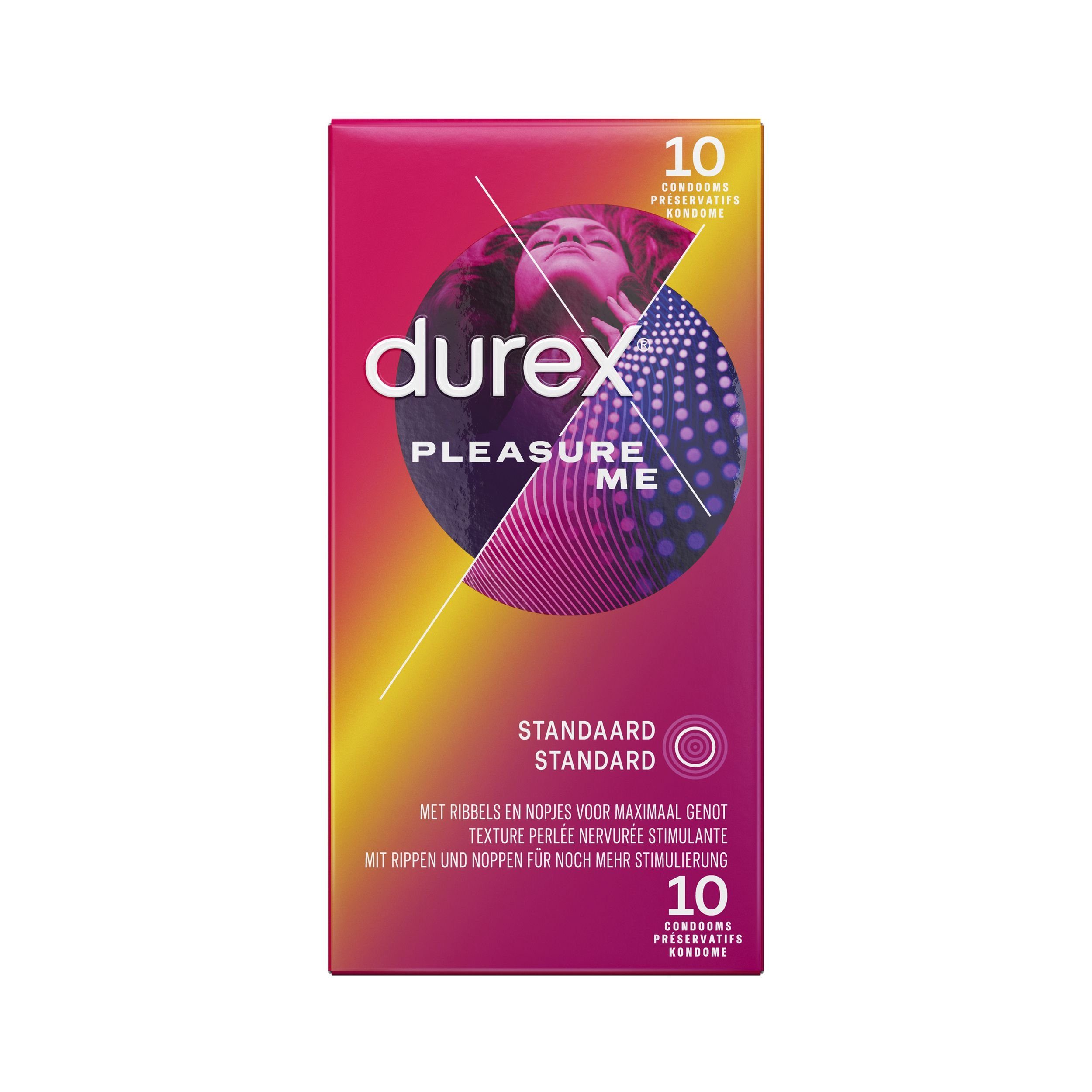 Kondome Durex Pleasure Me Condooms - 10 Stück