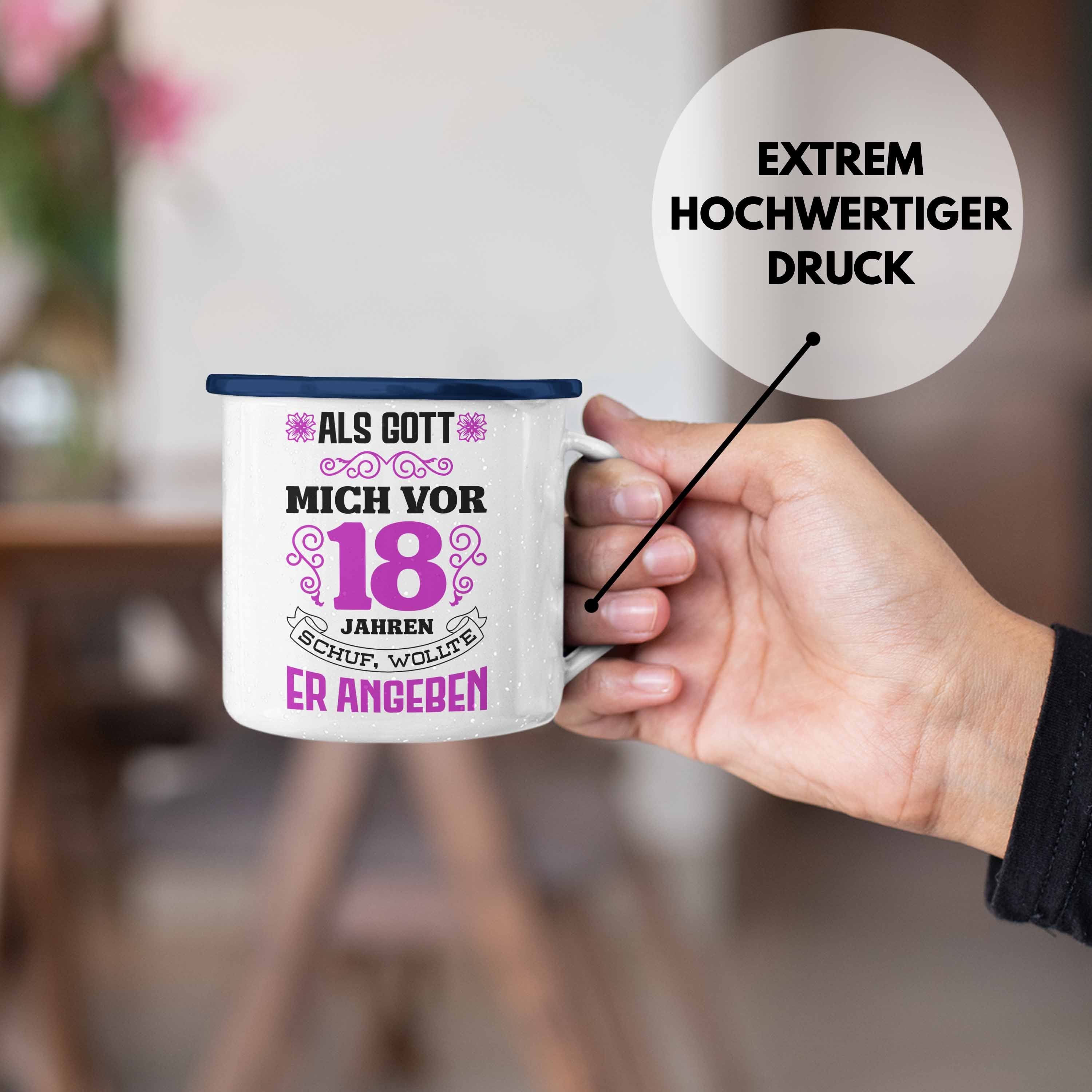 Trendation Thermotasse Trendation - 18. Geburtstag Geschenk Mädchen Frauen Lustiger Spruch 18