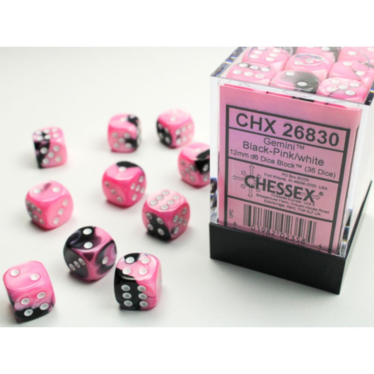 Chessex Spiel Chessex Gemini W6x36