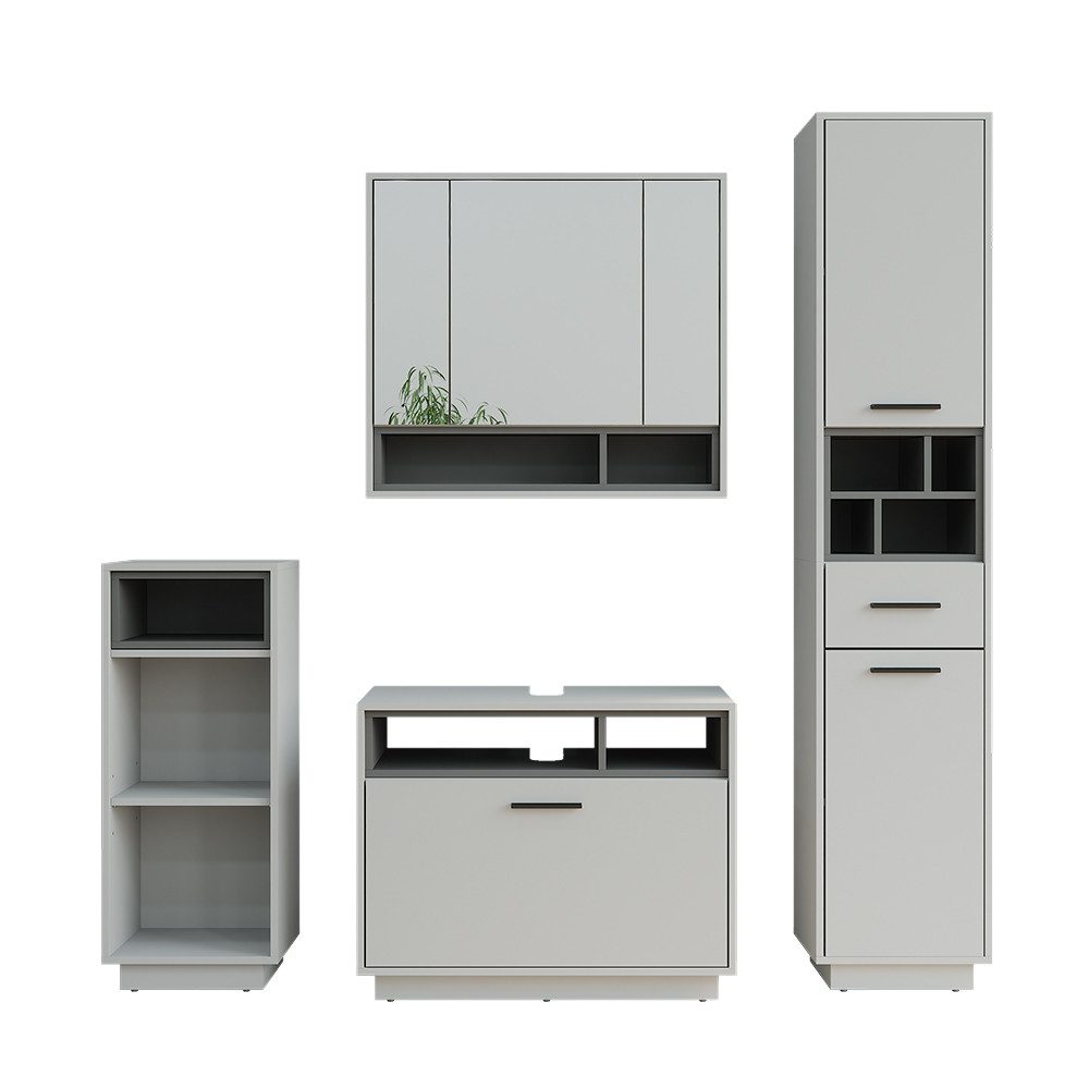 Grau/Anthrazit | Korpus: Anthrazit