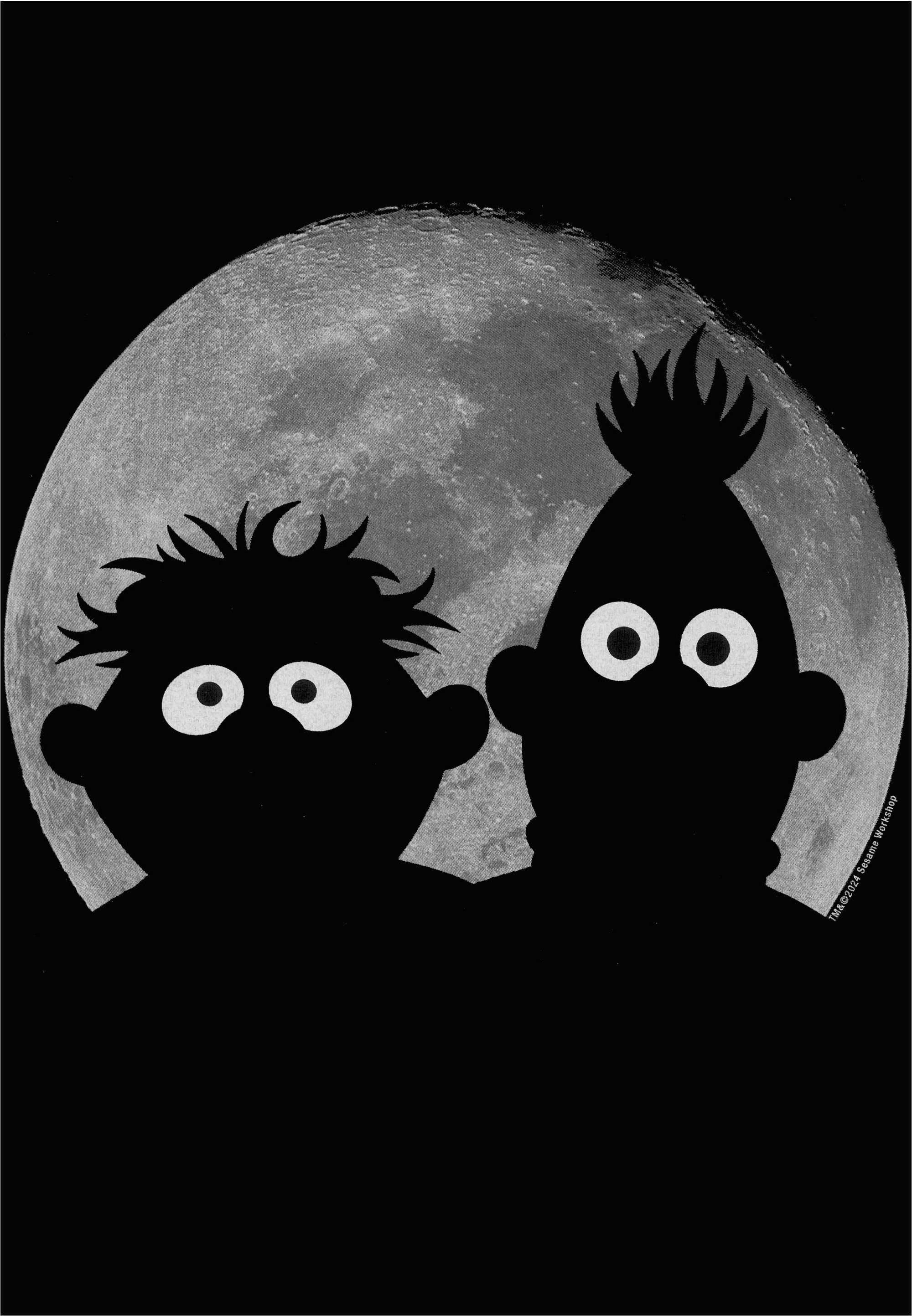 LOGOSHIRT T-Shirt Sesamstraße - Ernie & Bert mit coolem Print