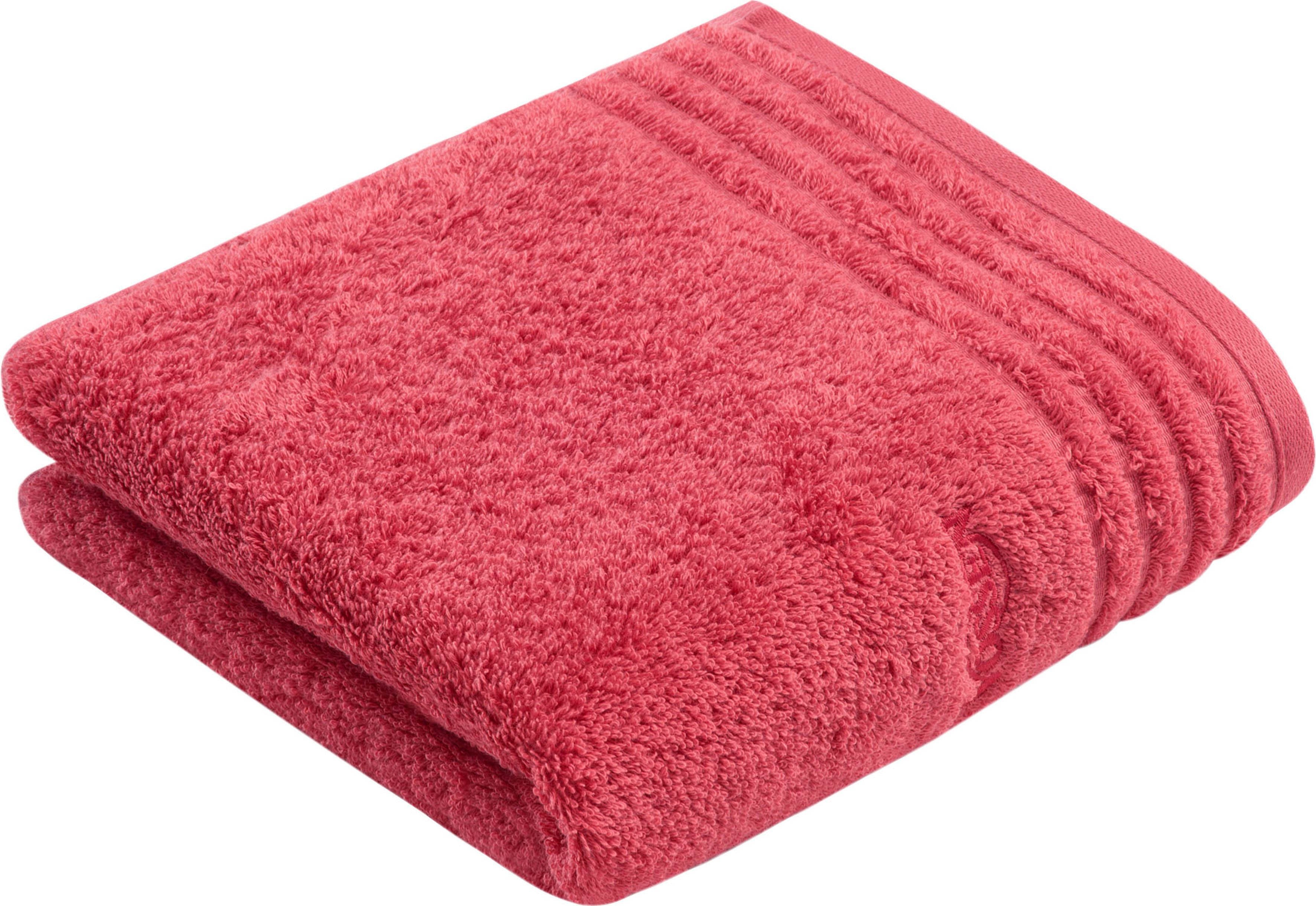 Vossen Handtuch Vienna Style Supersoft, Webfrottier (2-St), Supersoft Baumwolle