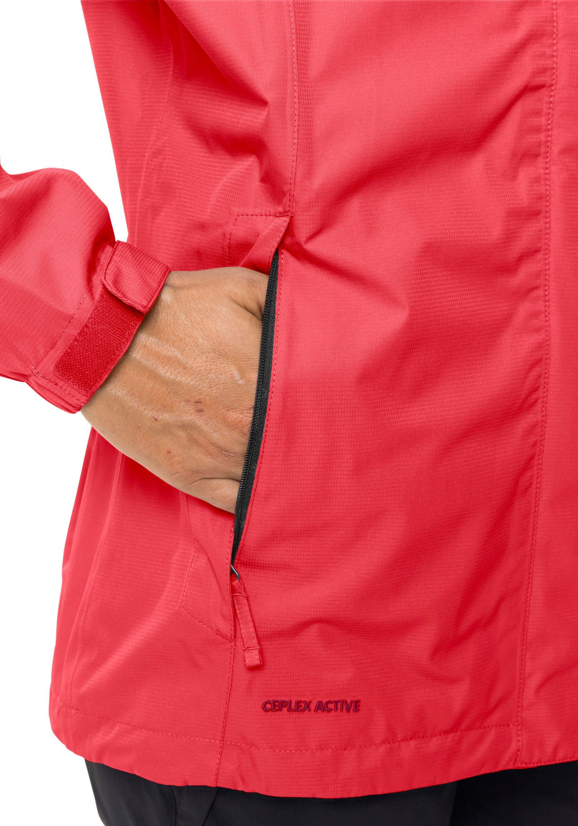 VAUDE Outdoorjacke WOMEN'S ESCAPE LIGHT flame JACKET