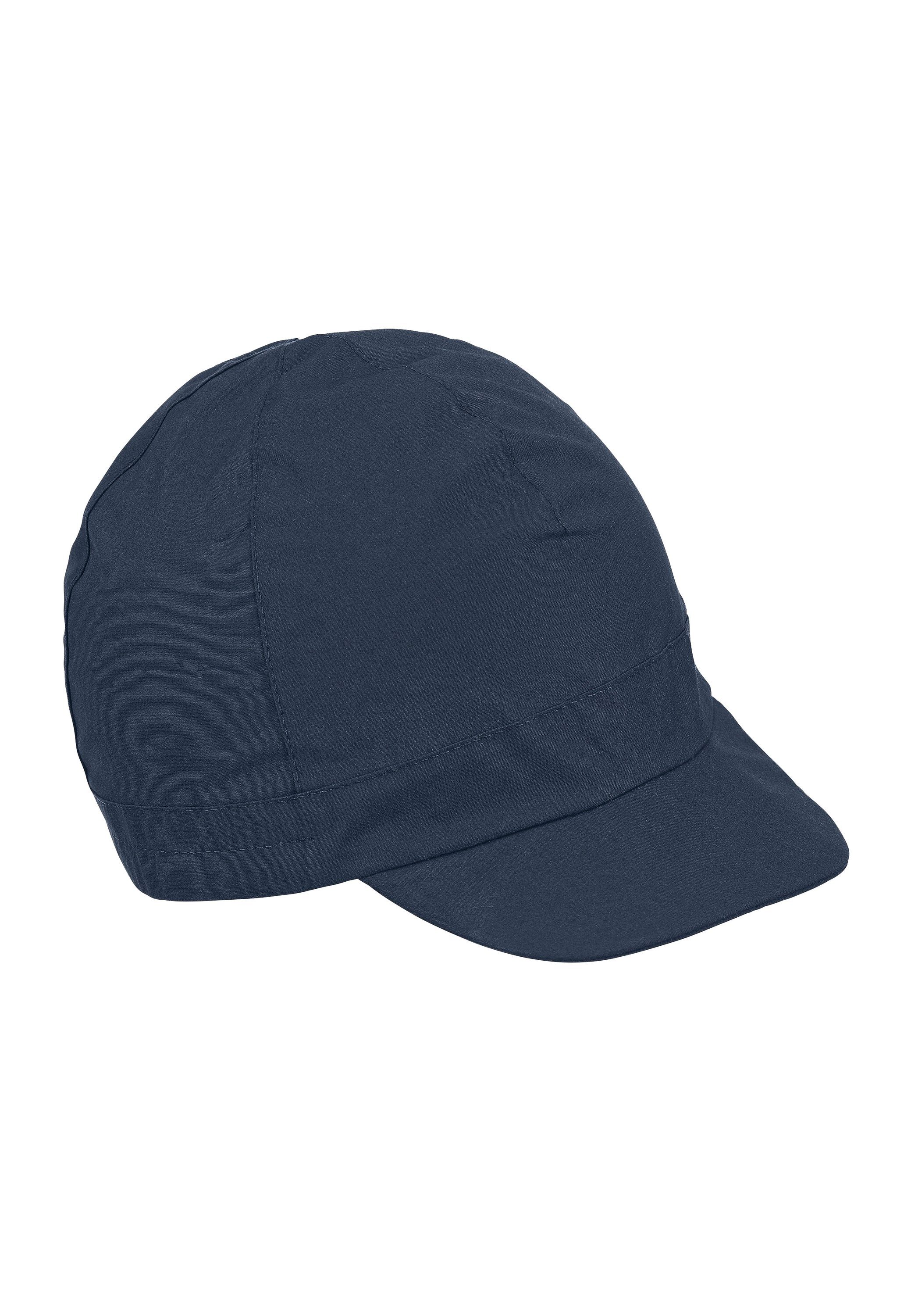 Sterntaler® Schirmmütze Schirmmütze (1-St., Caps für Kinder aus Baumwolle mit UV- Schutz) Kindermütze mit Gummiband zur Weitenregulierung marine