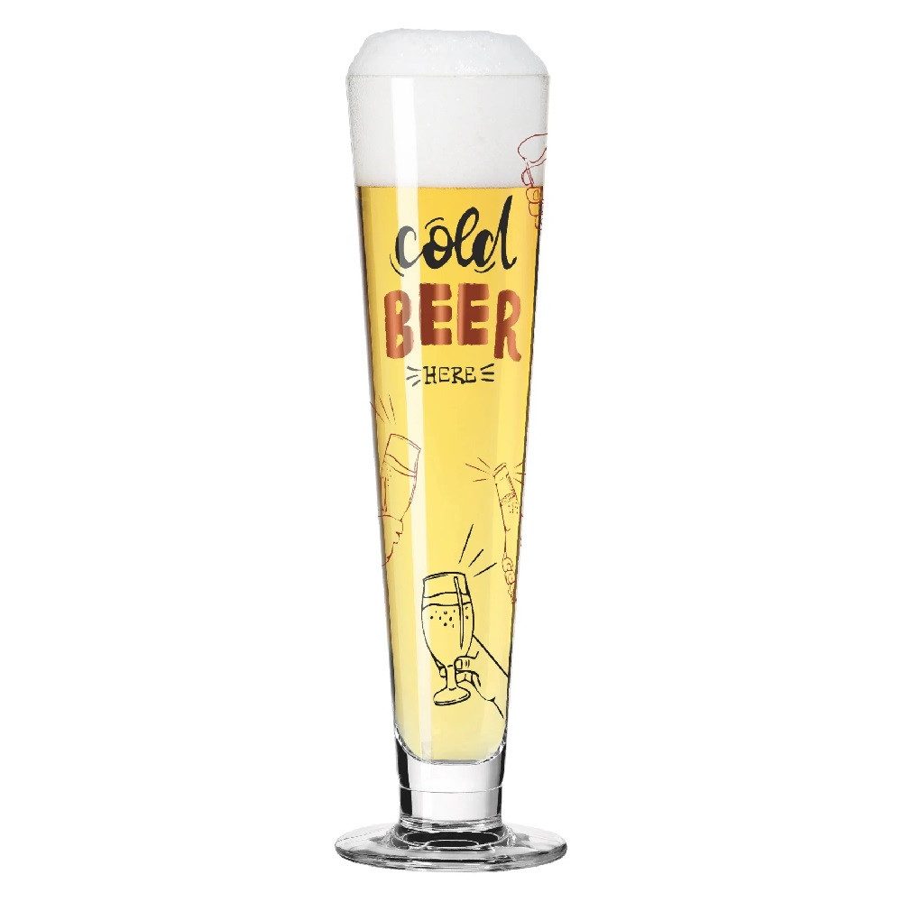 Bierglas Ritzenhoff Heldenfest Bier #16 E. Sprenger-Pieper H24