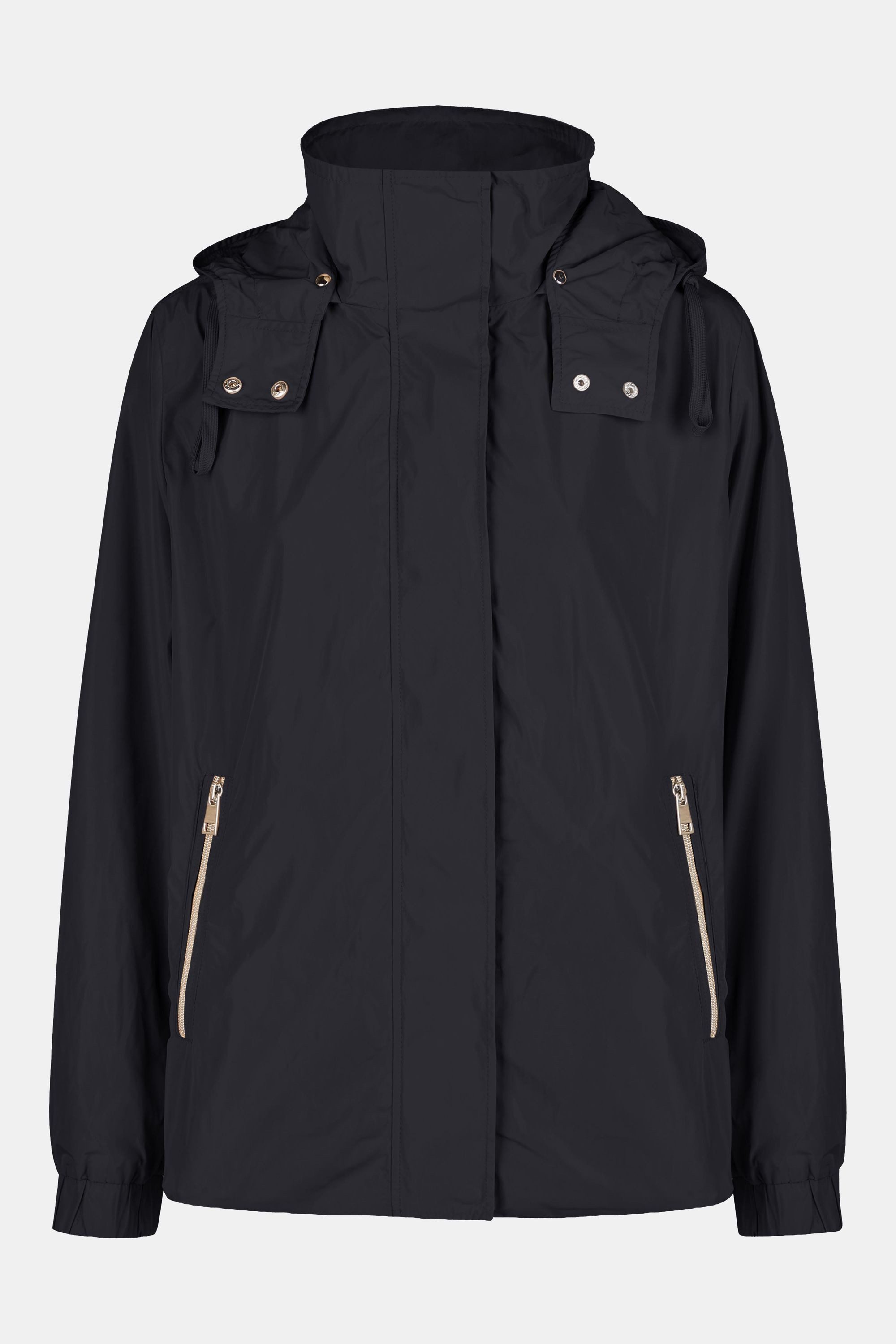 Barbara Lebek Blouson Outdoorjacke, Frühlingsjacke oder Damenjacke mit abnehmbarer Kapuze