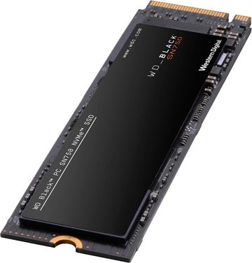 WD_Black SN750 NVMe interne SSD (1 TB) 3470 MB/S Lesegeschwindigkeit, 3000 MB/S Schreibgeschwindigkeit