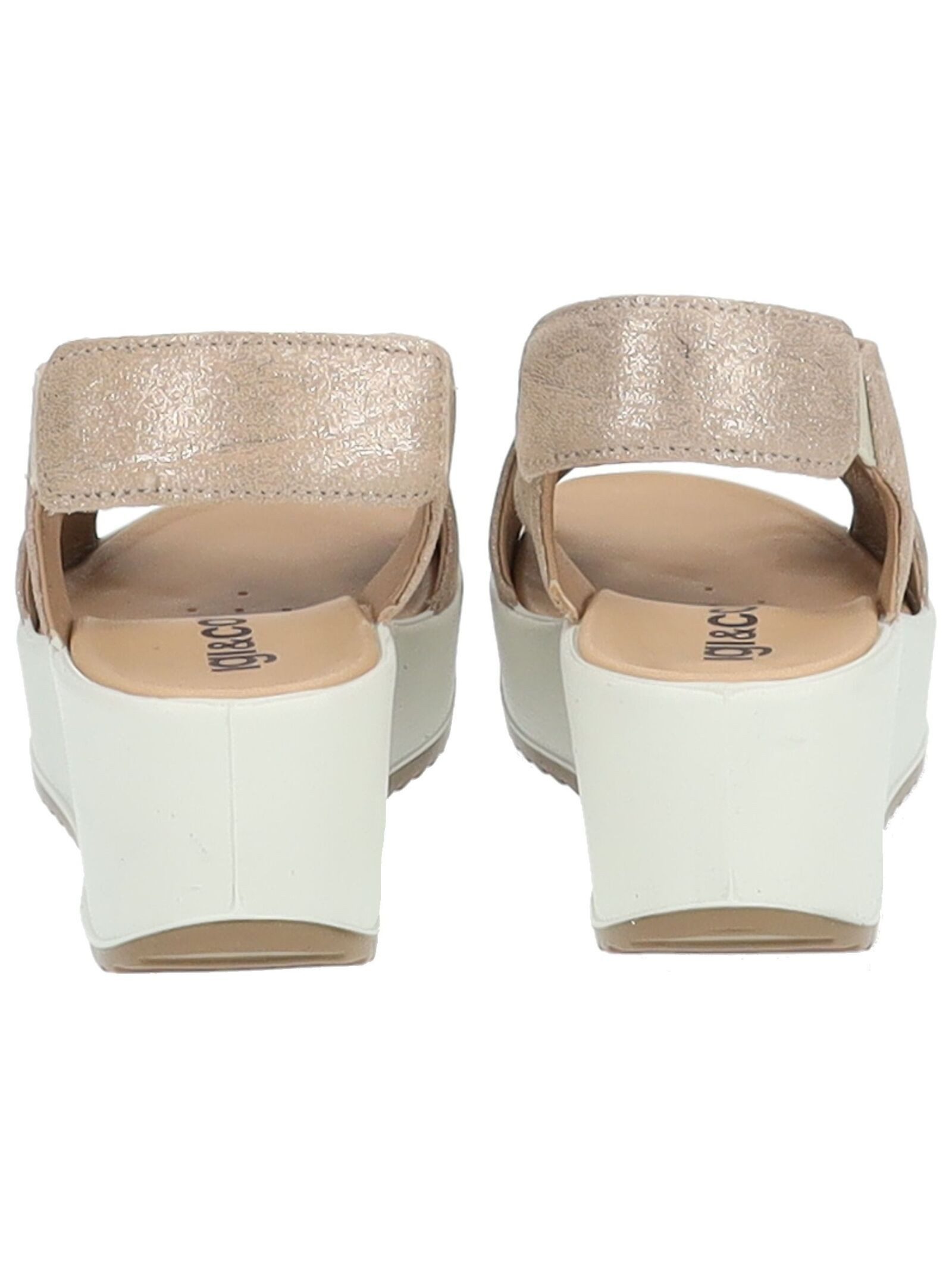 IGI & CO Sandalen Leder Keilsandalette