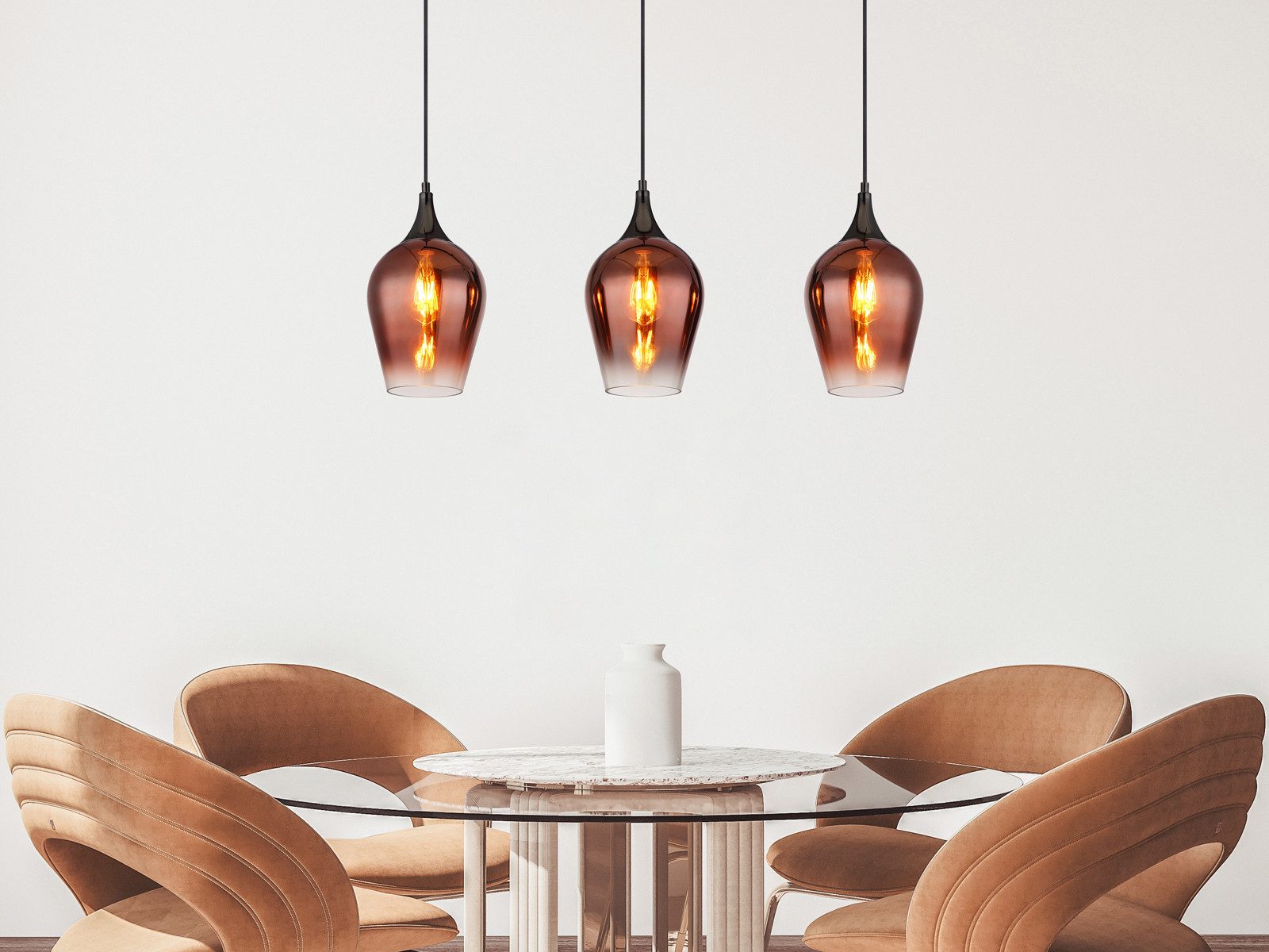 GLOBO LIGHTING LED Pendelleuchte, LED wechselbar, günstig online kaufen