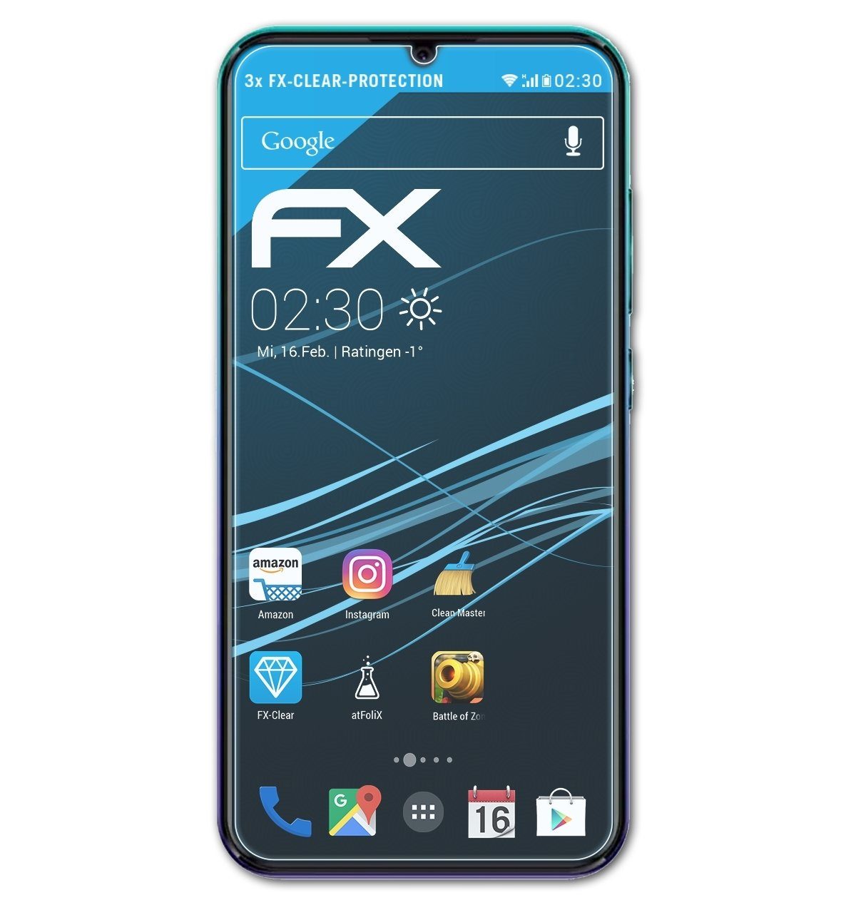 Schutzfolie Displayschutz für Coolpad Cool 9