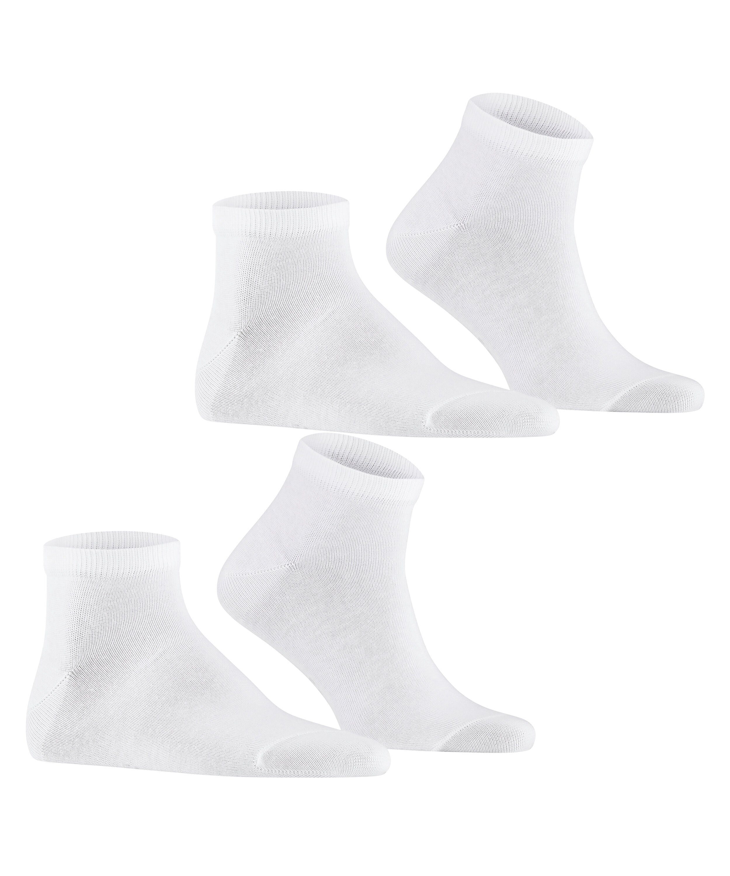 FALKE Sneakersocken Happy 2-Pack Sneakersocken (2-Paar) Set aus 2 Paar Baumwollsneakern