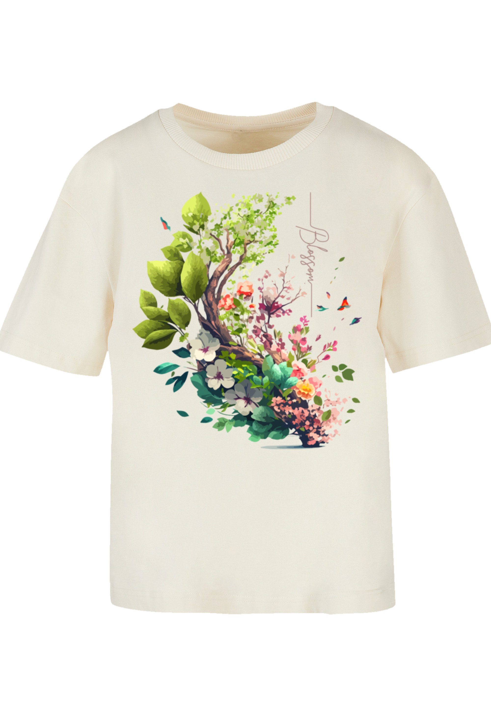 Tree Whitesand Print T-Shirt F4NT4STIC Spring