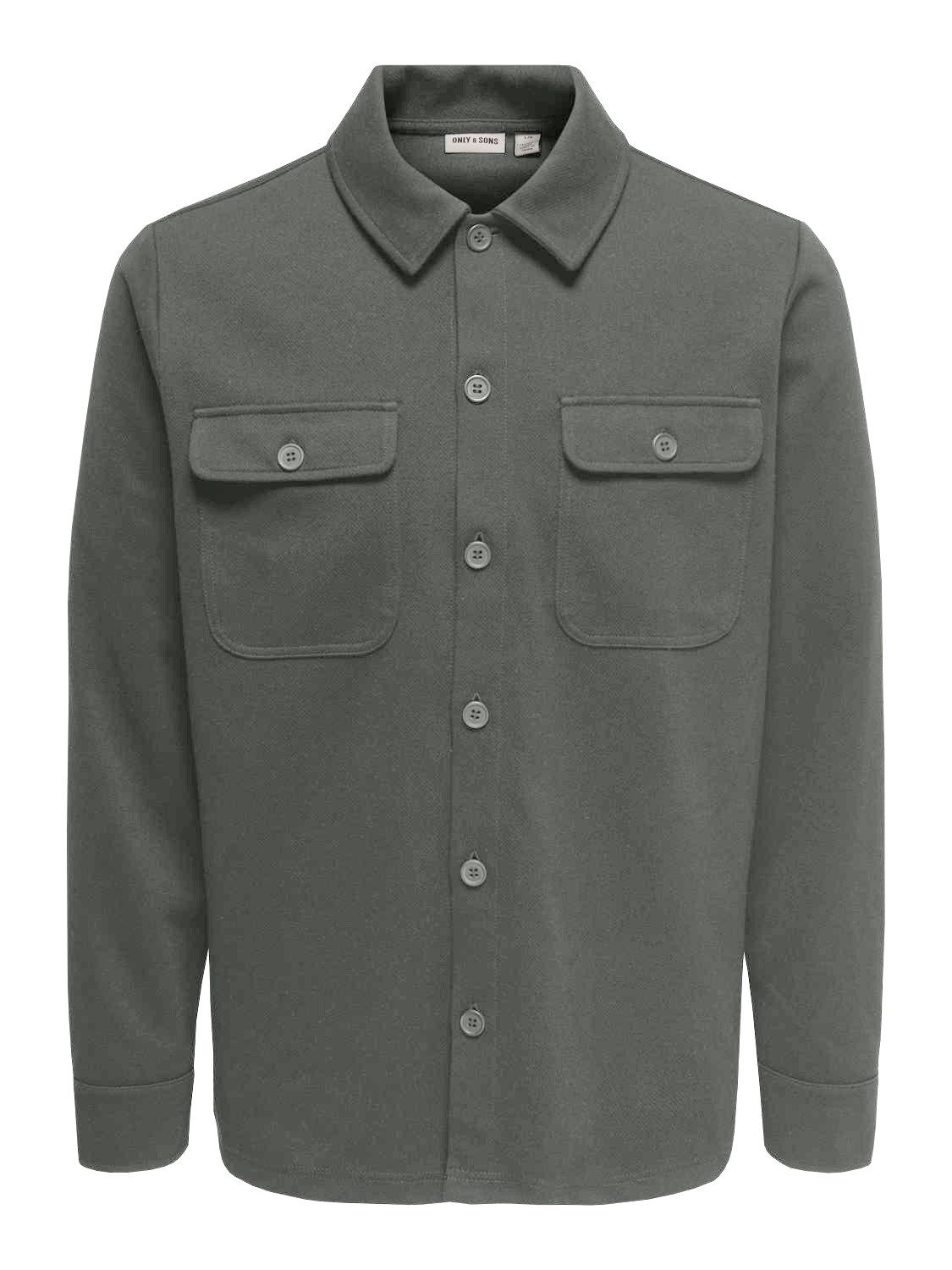 ONLY & SONS Langarmhemd ONSNEWKOBE OVERSHIRT SWEAT OTL günstig online kaufen