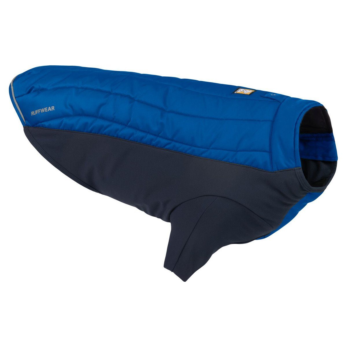 Ruffwear Hundemantel Hybrid-Softshelljacke Powder Hound Jacket Blue Pool