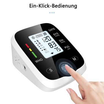 Dedom Oberarm-Blutdruckmessgerät Blutdruckmessgeräte,Elektronisches Arm-Blutdruckmessgerät, Überwachung des Blutdrucks