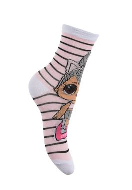L.O.L. SURPRISE! Socken Kinder Mädchen Strümpfe Socken (6-Paar)