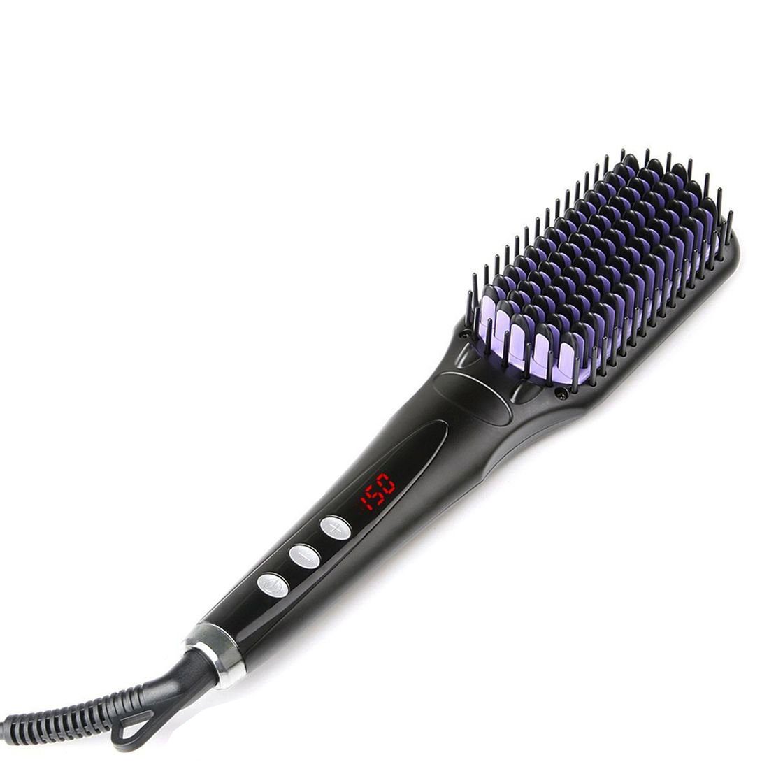 AILORIA Glätteisen FLAWLESS Ionische Haarglättungsbürste  Keramik-Beschichtung, mit Ionen-Technologie