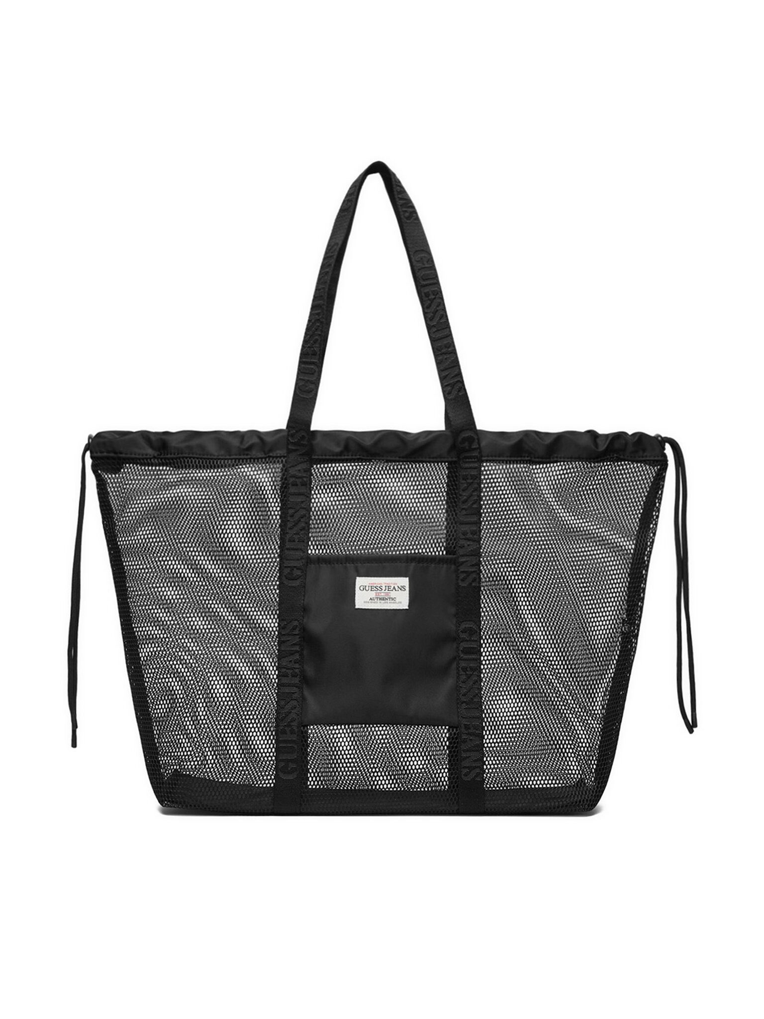 GUESS JEANS Handtasche Guess Jeans Damenhandtasche Schwarz GUESS JEANS-WBEO-GUESS-M-003-09 Sc